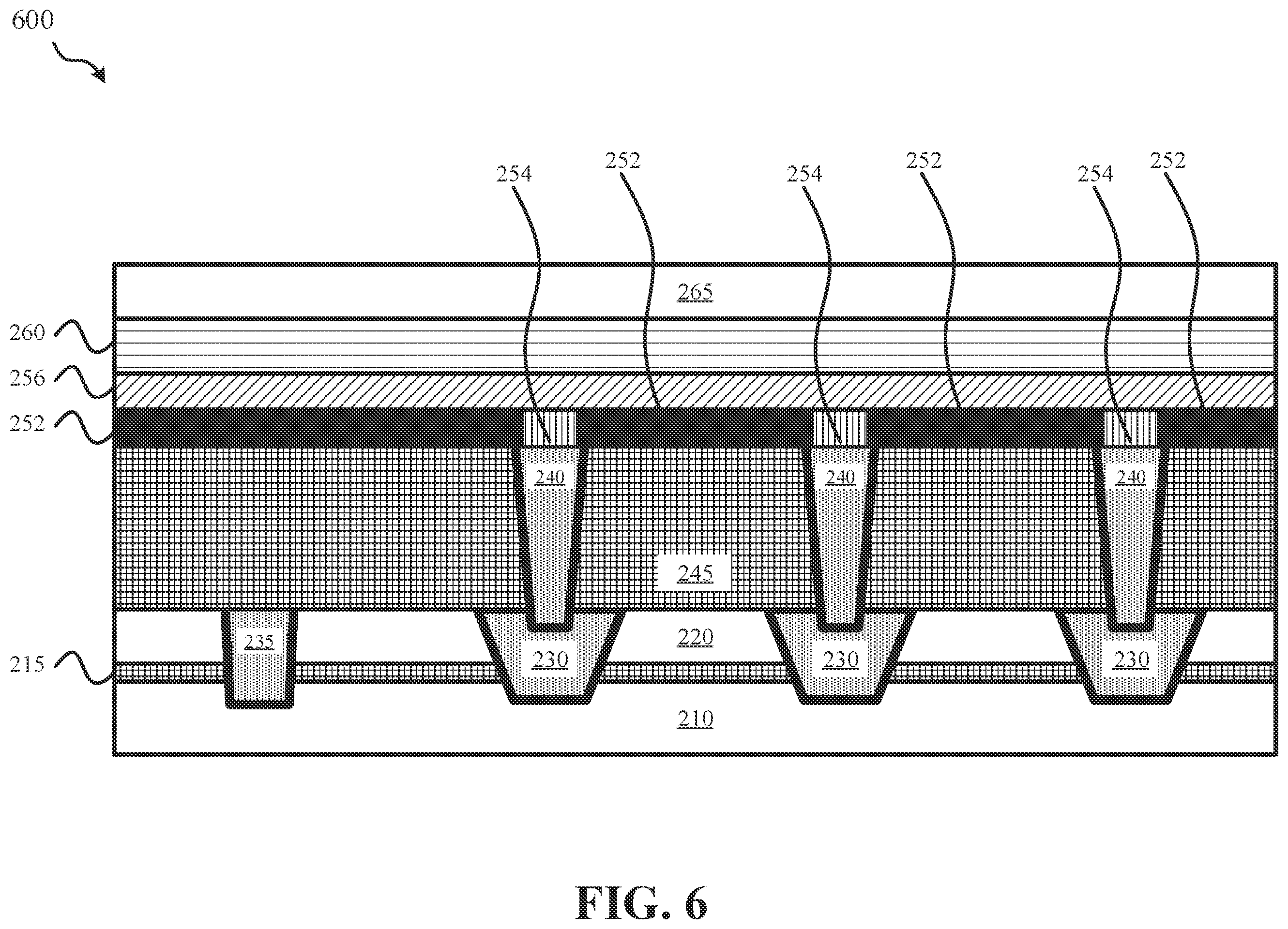 Patent US12568772 Figure 6 – MRAM with a multi-component, multi-layer bottom electrode