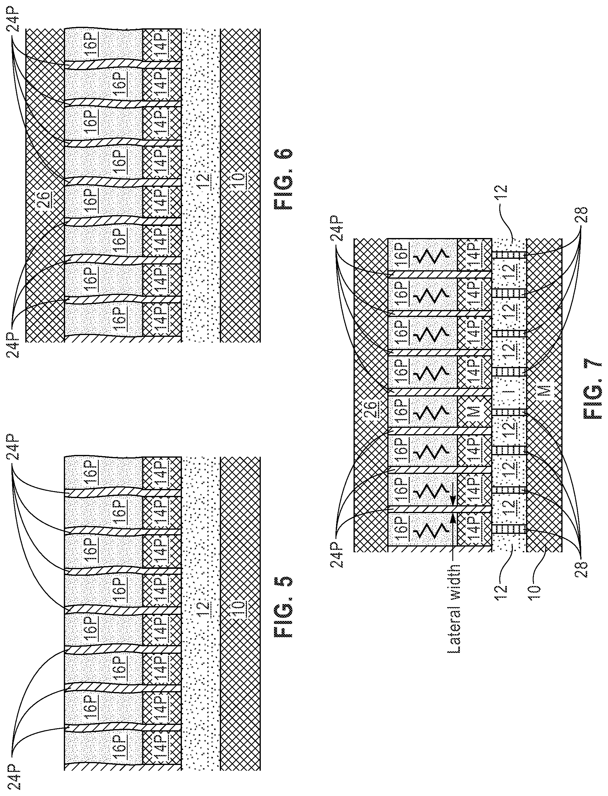 Patent US12568776 Figure 2 – Multifilament resistive memory with insulation layers