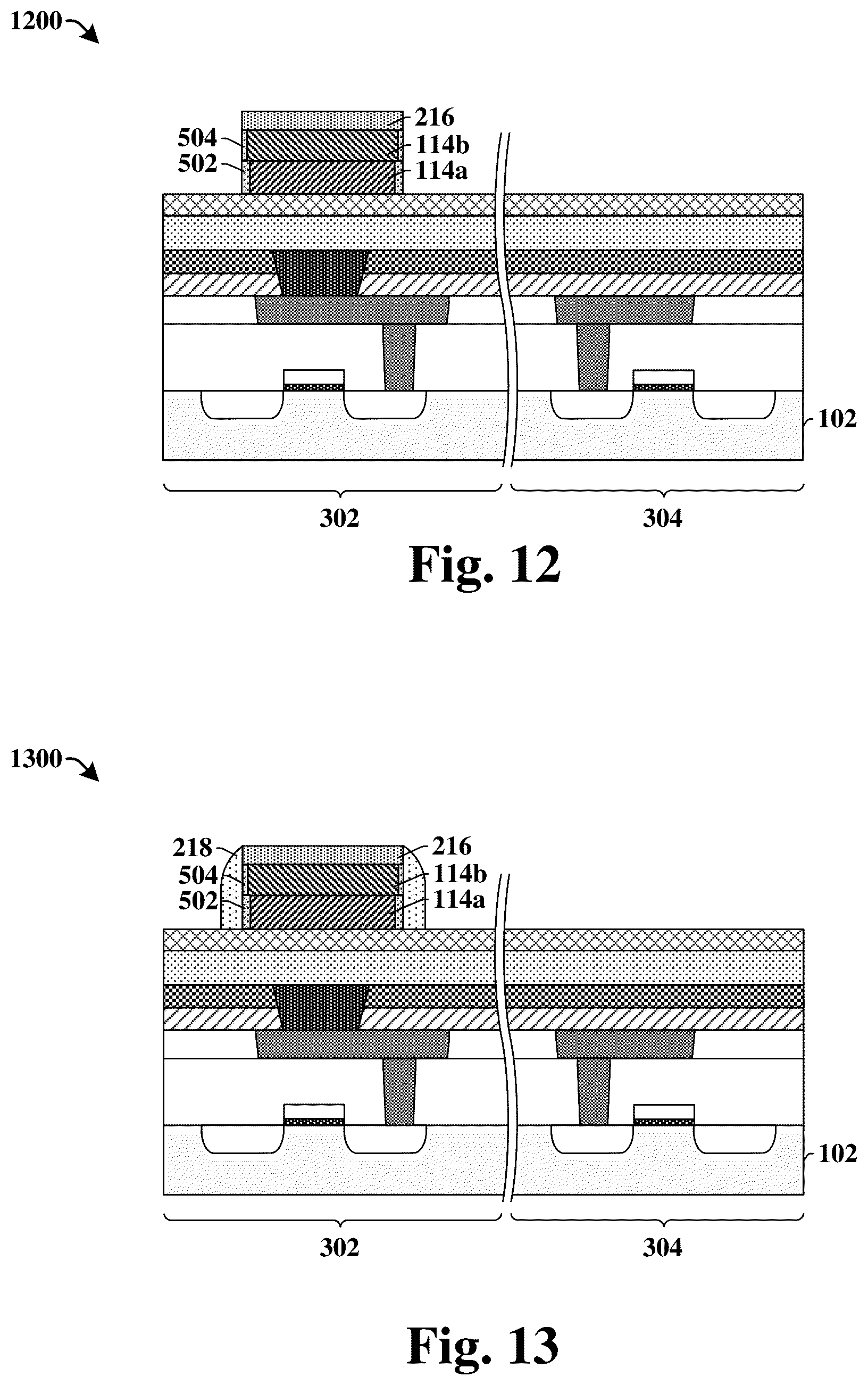Patent US12568777 Figure 7 – Top electrode via with low contact resistance