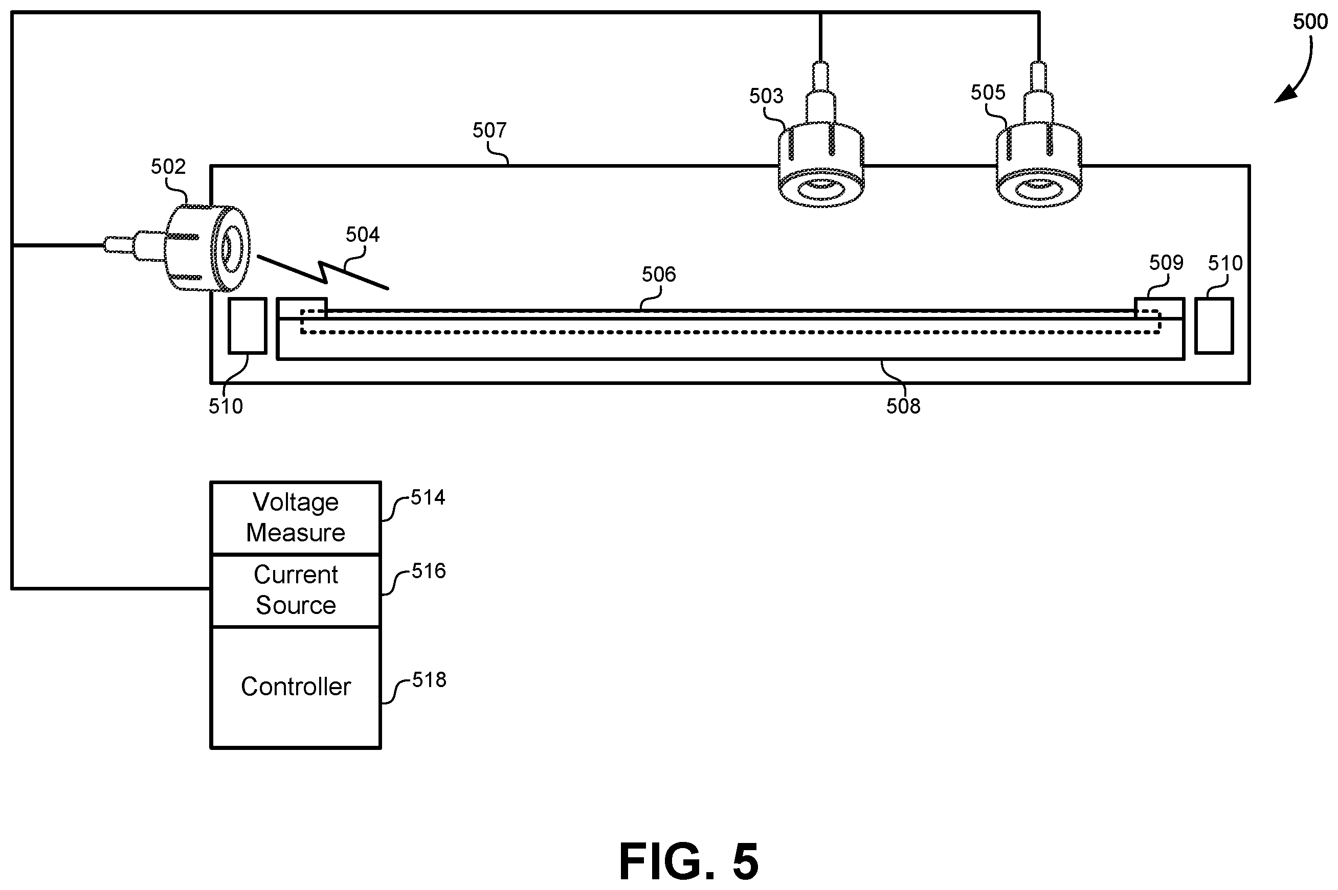 Patent US12568778 Figure 5 – Semiconductor film plating perimeter mapping and compensation
