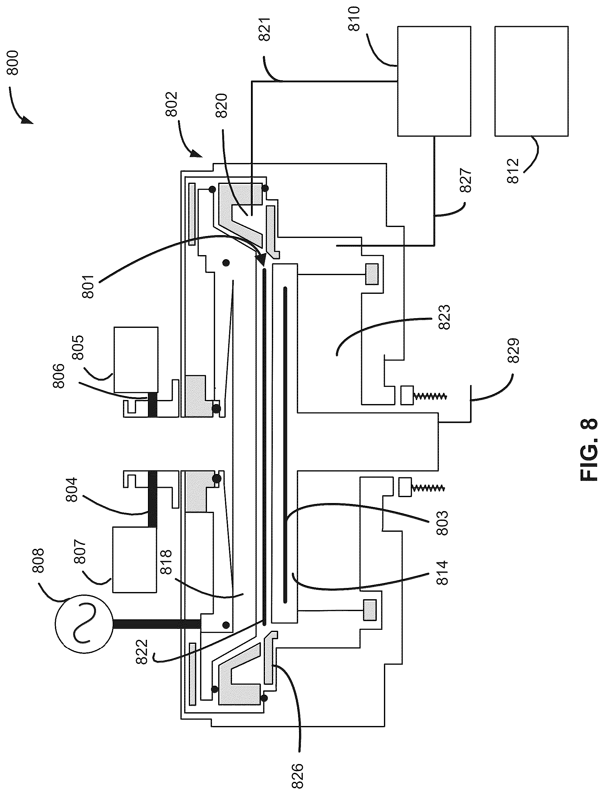 Patent US12568779 Figure 8 – Method of forming treated silicon-carbon material