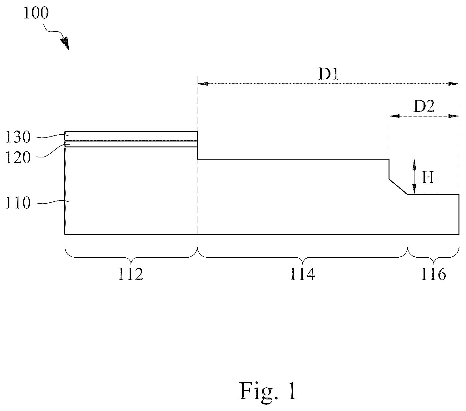 Patent US12568780 — Semiconductor device and method of manufacturing — Figure 1