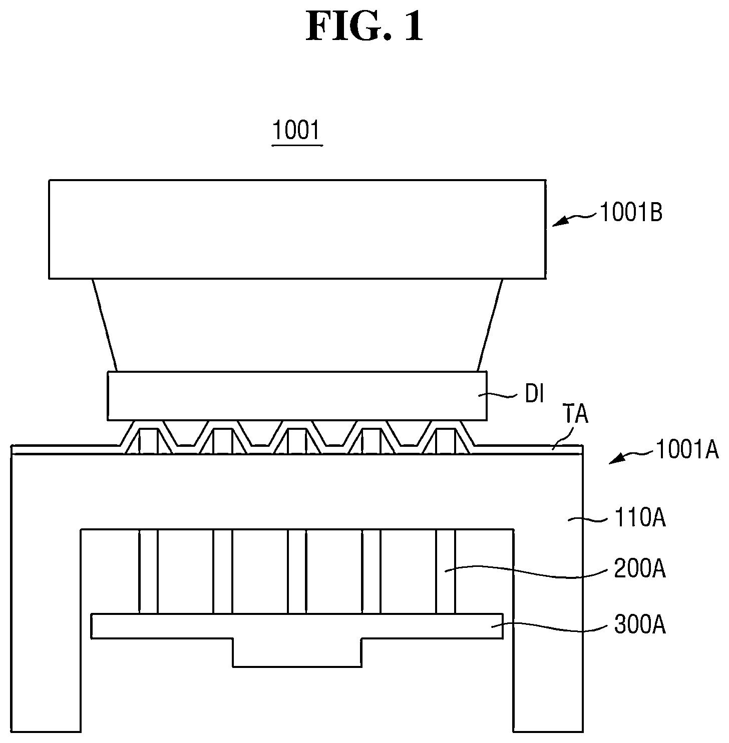Patent US12568788 Figure 1 – Semiconductor package manufacturing apparatus and semiconductor package manufacturing method using the same