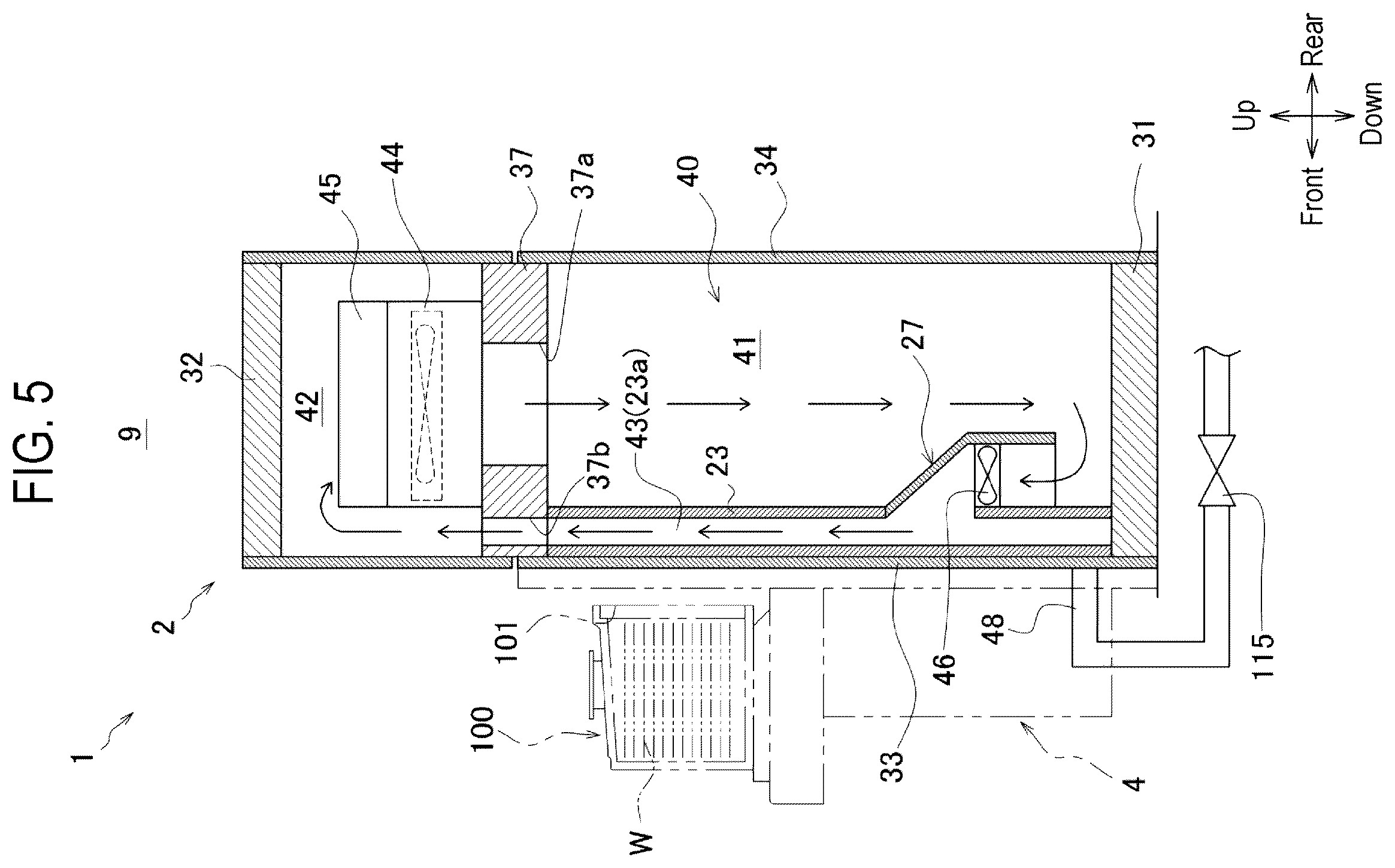 Patent US12568789 Figure 5 – Equipment front end module