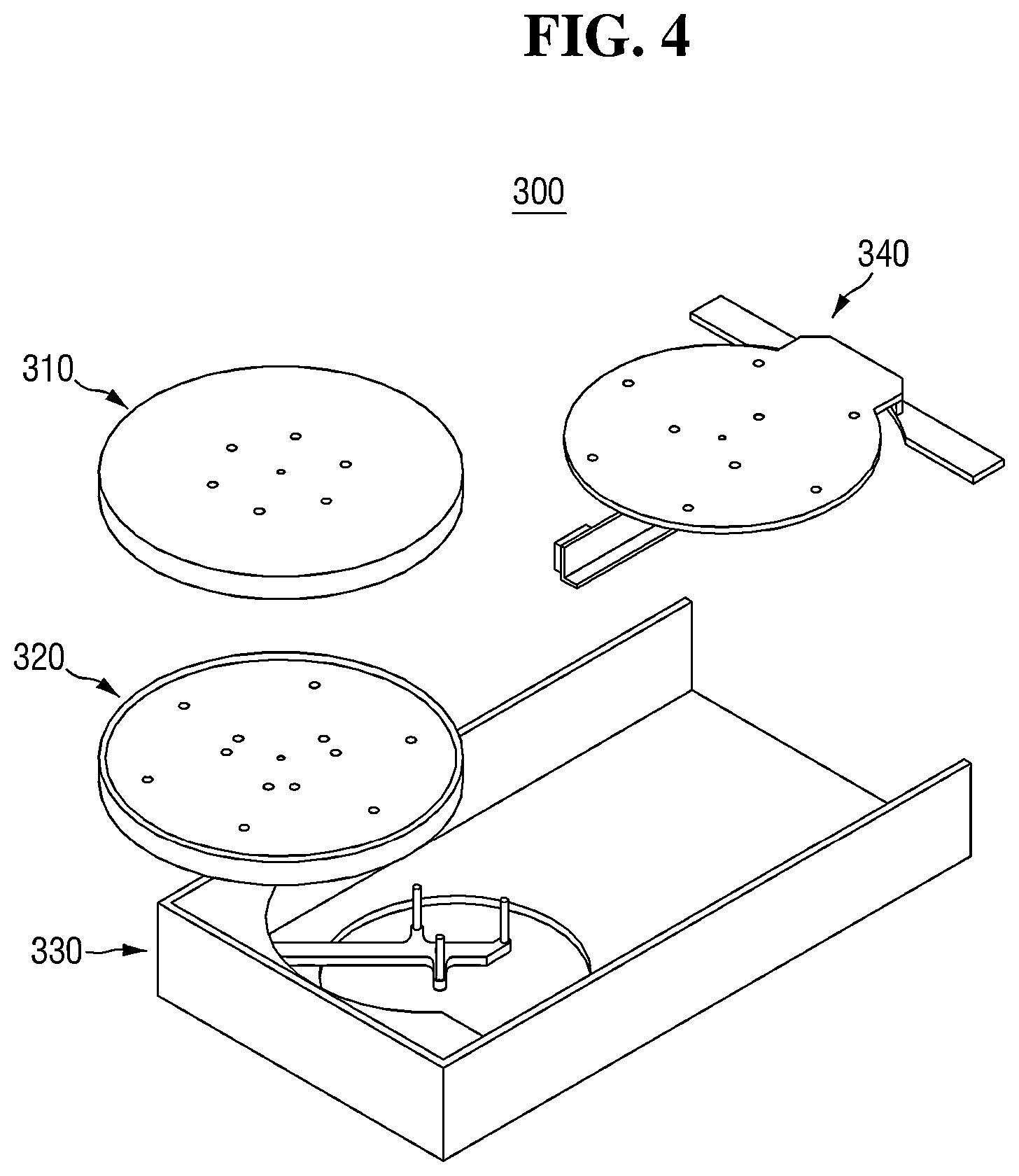 Patent US12568790 Figure 4 – Substrate processing apparatus and method of manufacturing semiconductor device using the same