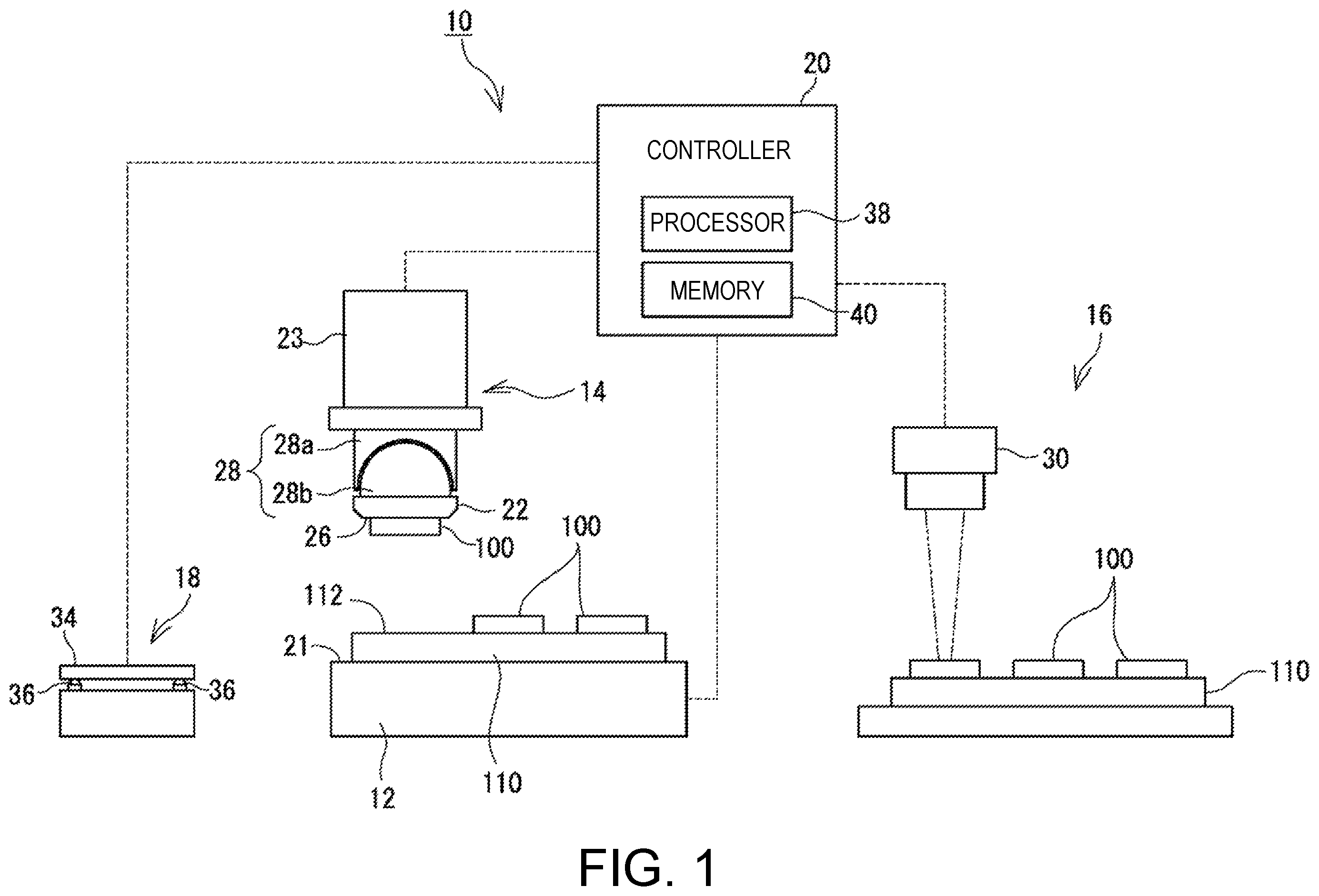 Patent US12568792 Figure 1 – Semiconductor device manufacturing device and manufacturing method
