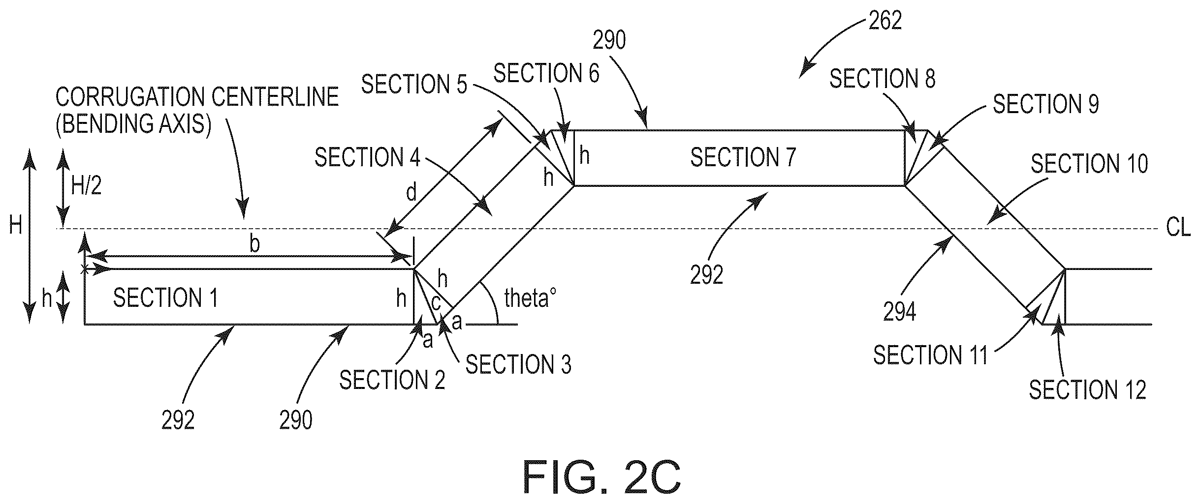 Patent US12568794 Figure 7 – Semiconductor substrate carrying container with support wall formed with corrugation portions