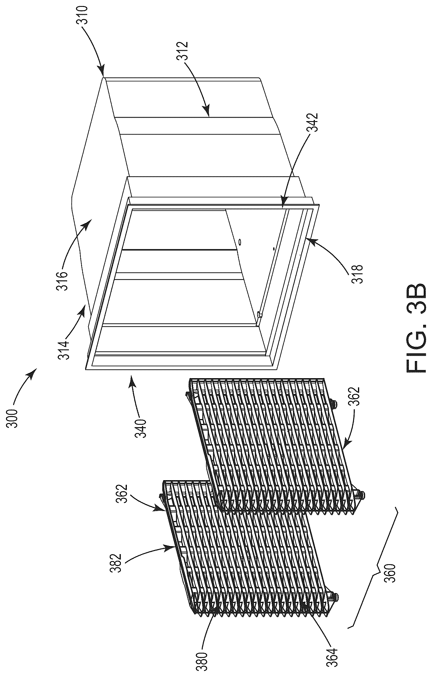 Patent US12568794 Figure 9 – Semiconductor substrate carrying container with support wall formed with corrugation portions
