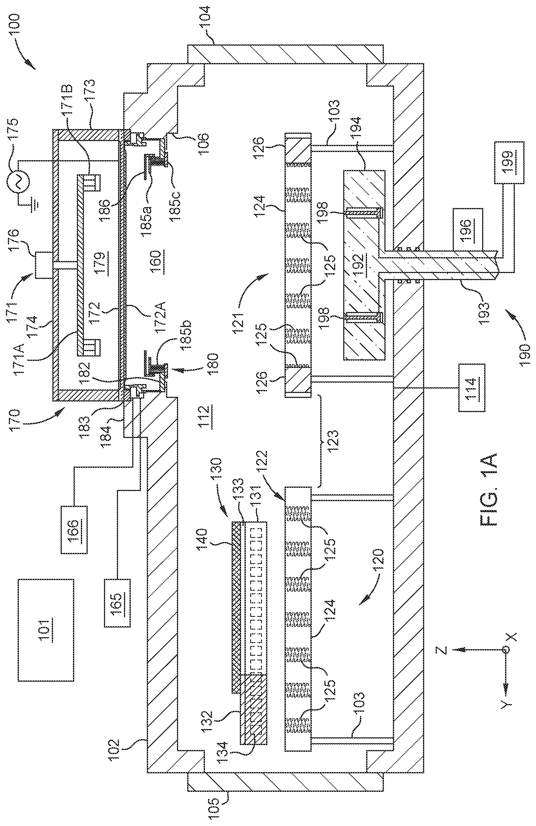 Patent US12568796 Figure 1 – Semiconductor process equipment