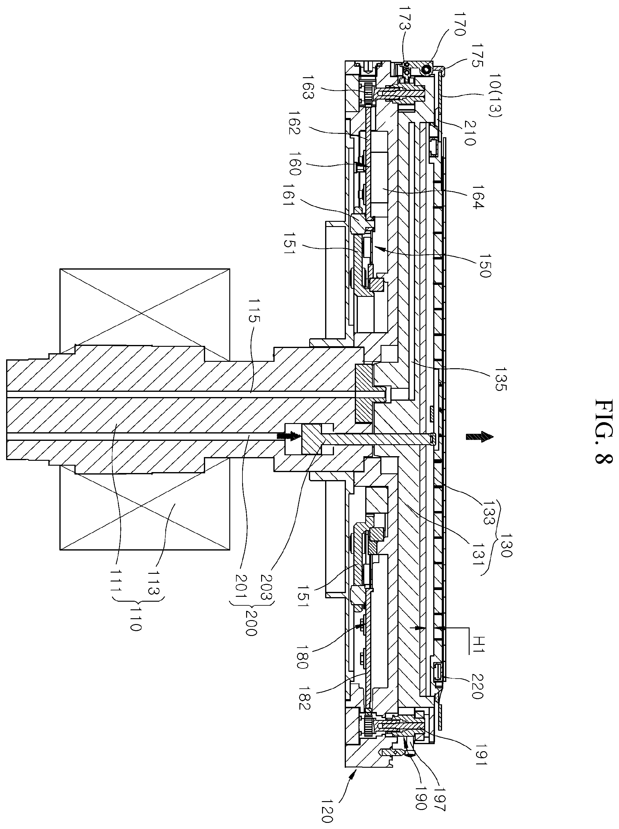 Patent US12568799 Figure 8 – Wafer processing apparatus and wafer processing method