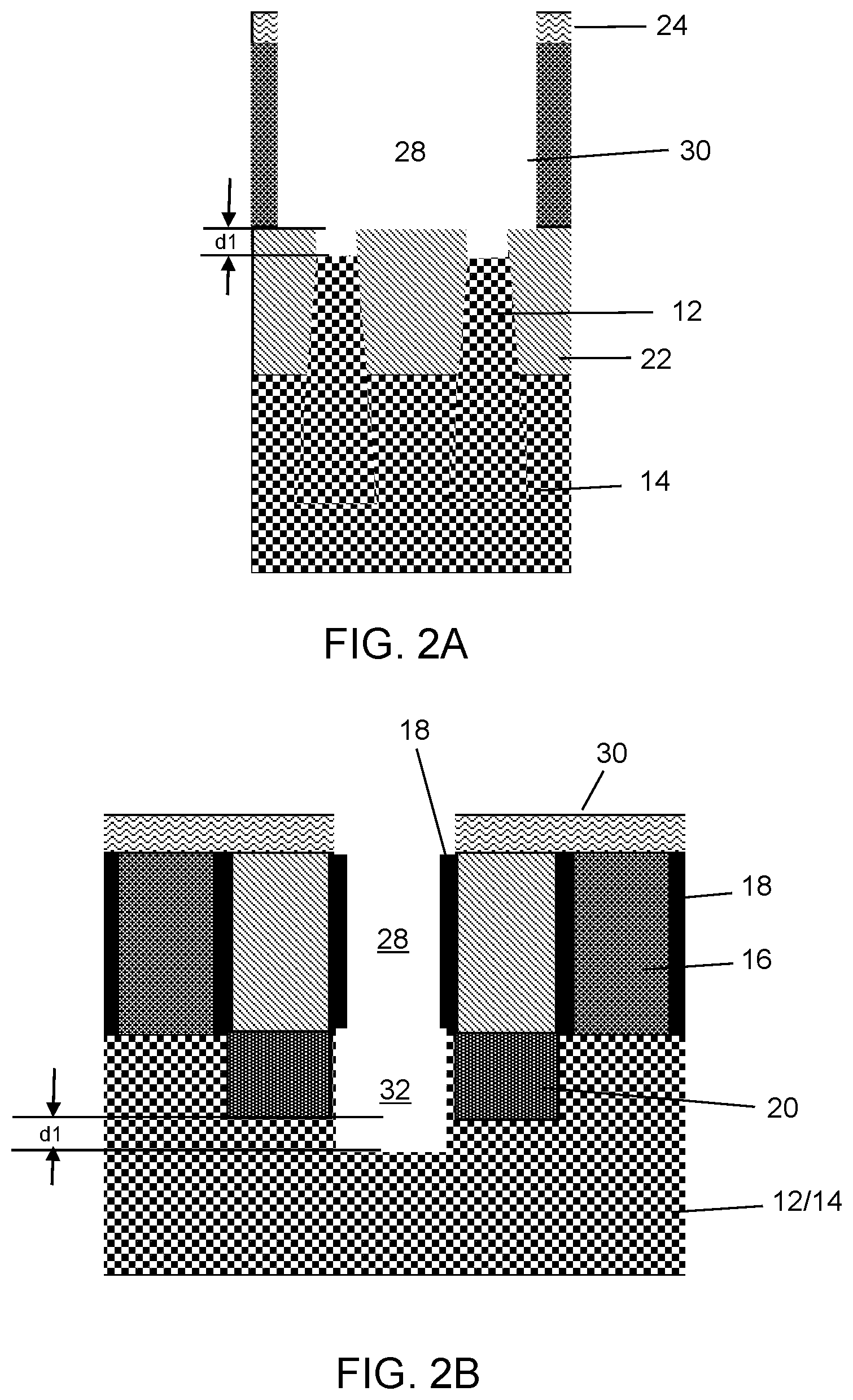 Patent US12568802 Figure 2 – Single diffusion cut for gate structures