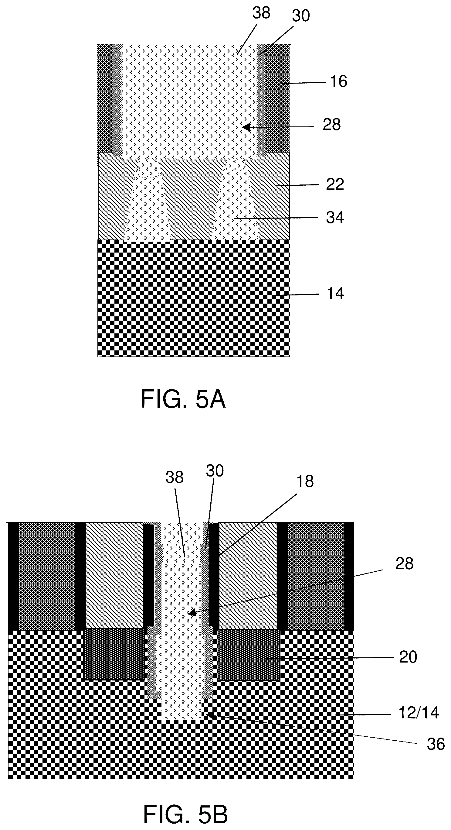 Patent US12568802 Figure 5 – Single diffusion cut for gate structures
