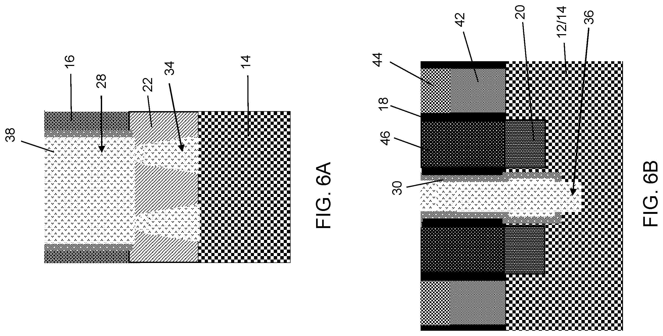Patent US12568802 Figure 6 – Single diffusion cut for gate structures