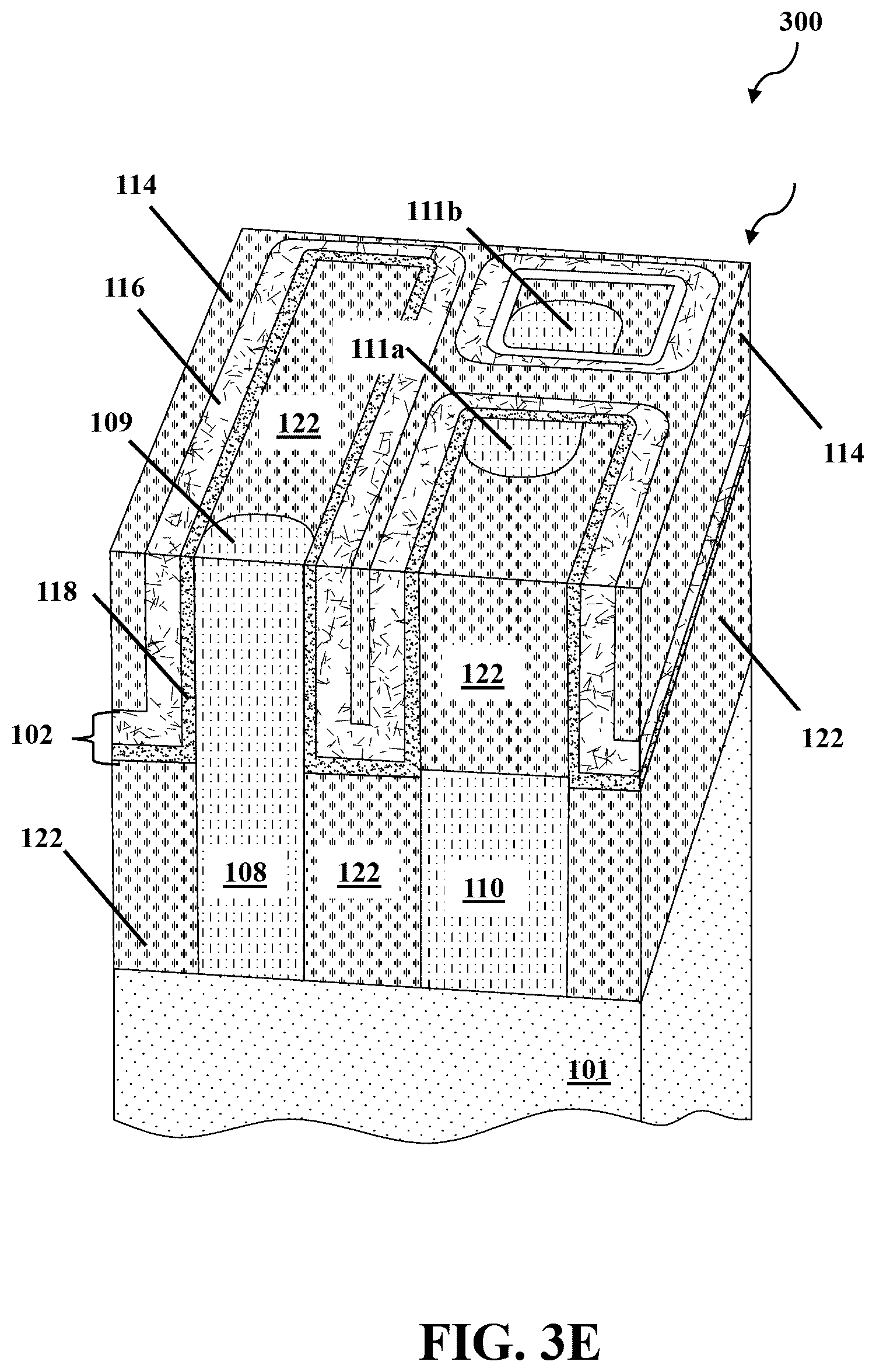 Patent US12568806 Figure 12 – Conformal dielectric cap for subtractive vias