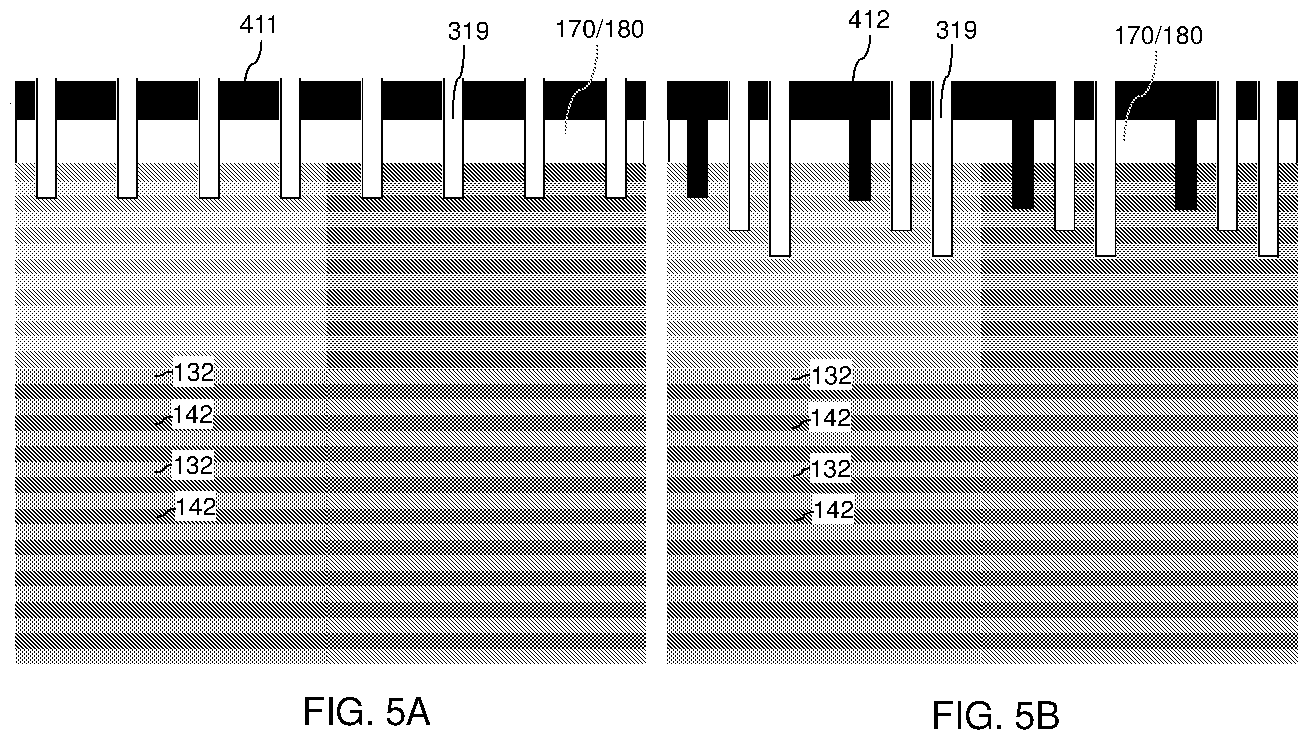 Patent US12568808 Figure 7 – Three-dimensional memory device including stairless word line contact structures and method of making the same