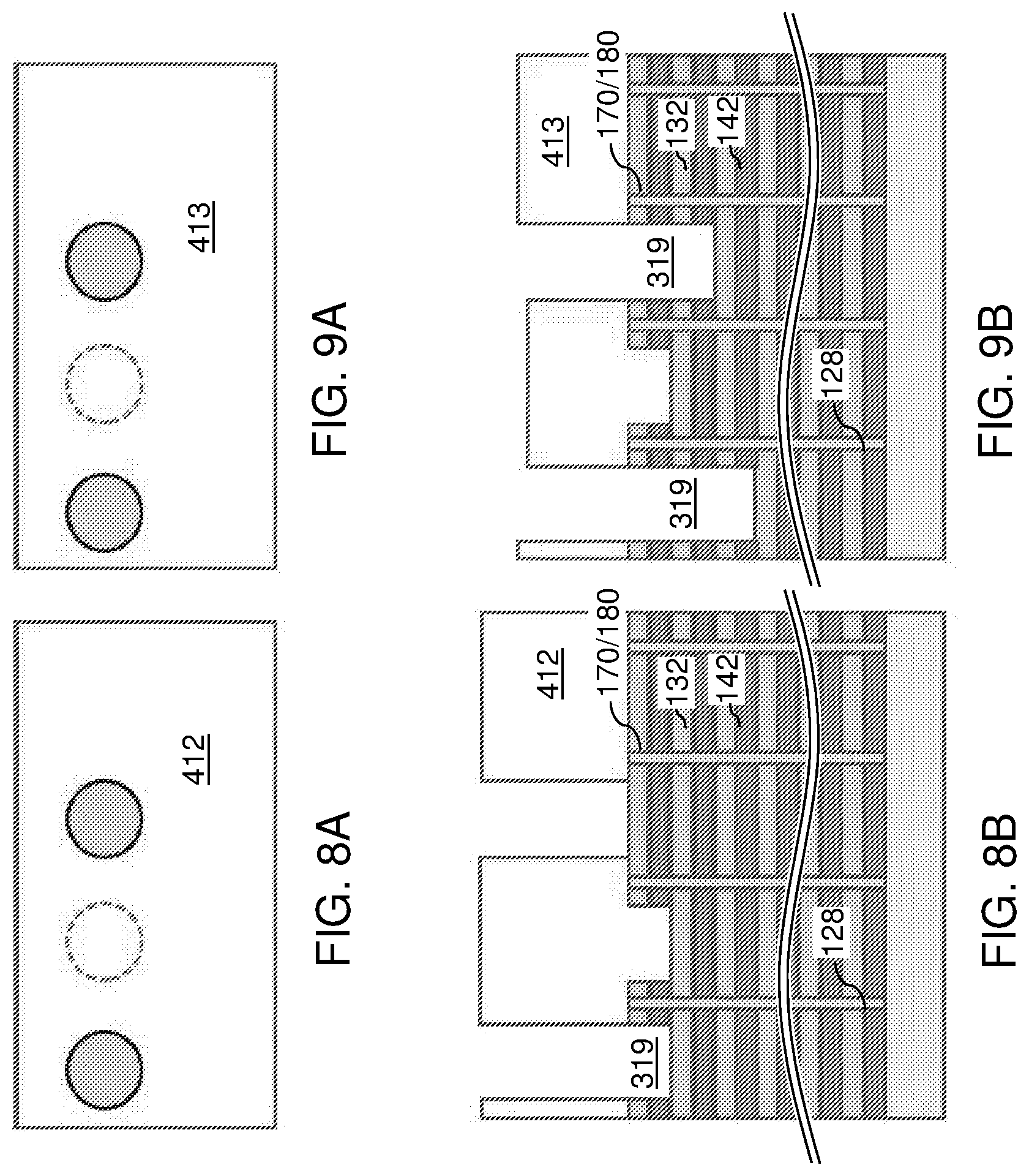 Patent US12568808 Figure 10 – Three-dimensional memory device including stairless word line contact structures and method of making the same