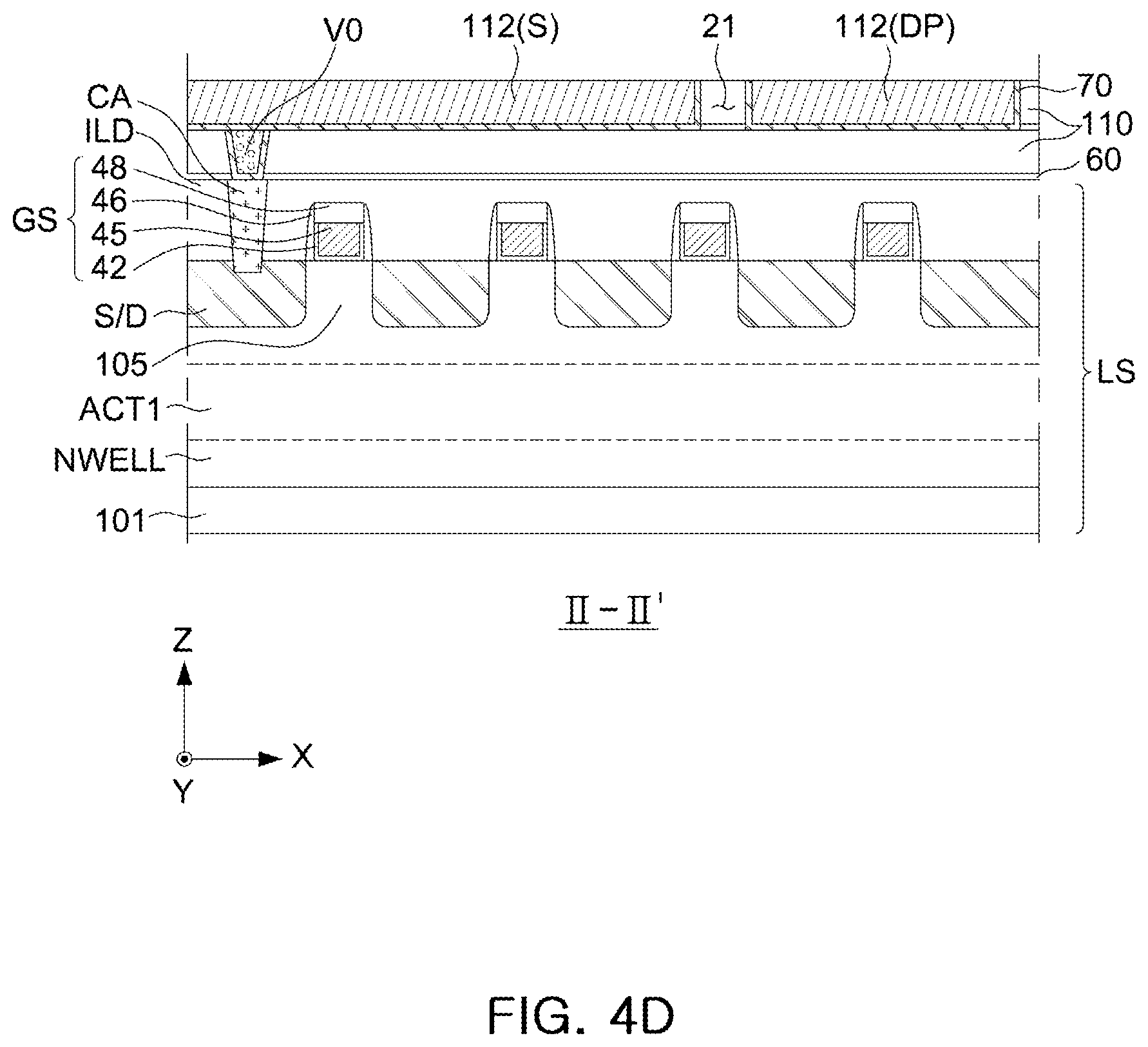 Patent US12568811 Figure 10 – Semiconductor device and method of manufacturing semiconductor device