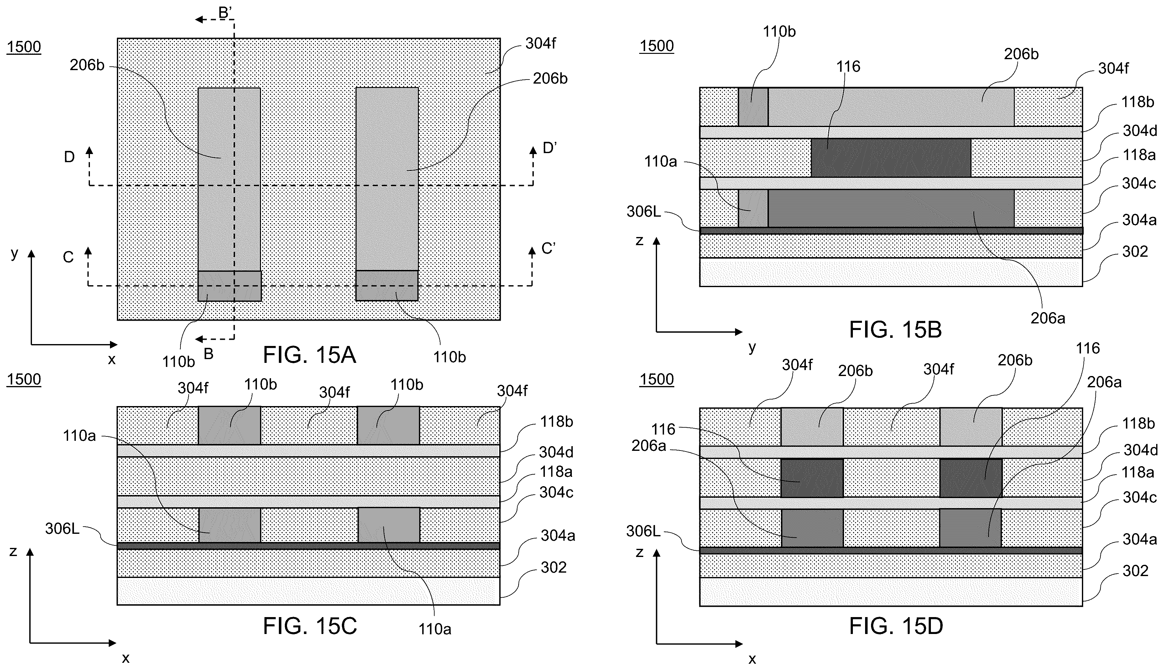 Patent US12568812 Figure 16 – Back-end-of-line CMOS inverter having twin channels and one gate electrode and methods of forming the same