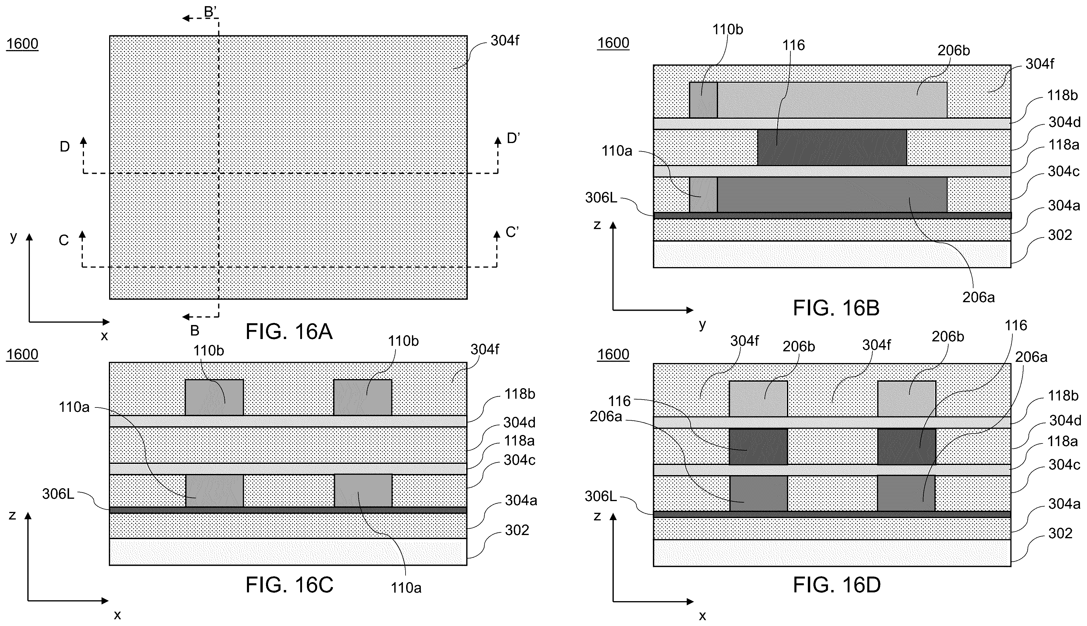Patent US12568812 Figure 17 – Back-end-of-line CMOS inverter having twin channels and one gate electrode and methods of forming the same