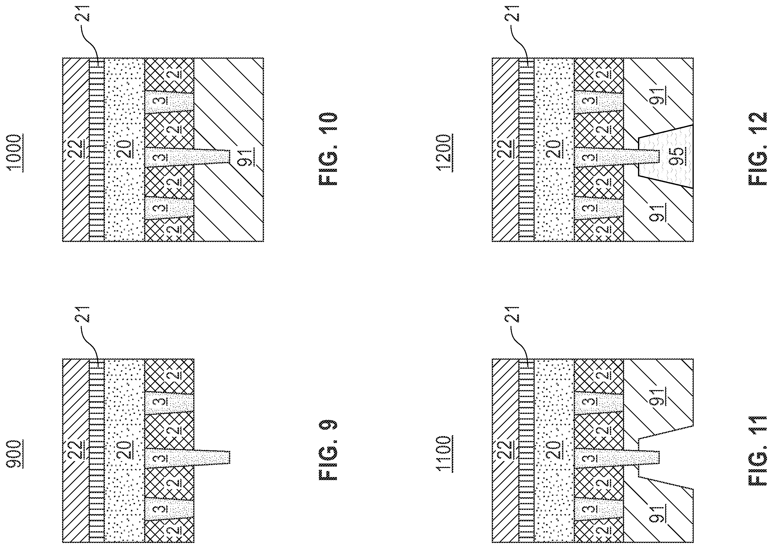 Patent US12568814 Figure 3 – Buried power rail directly contacting backside power delivery network