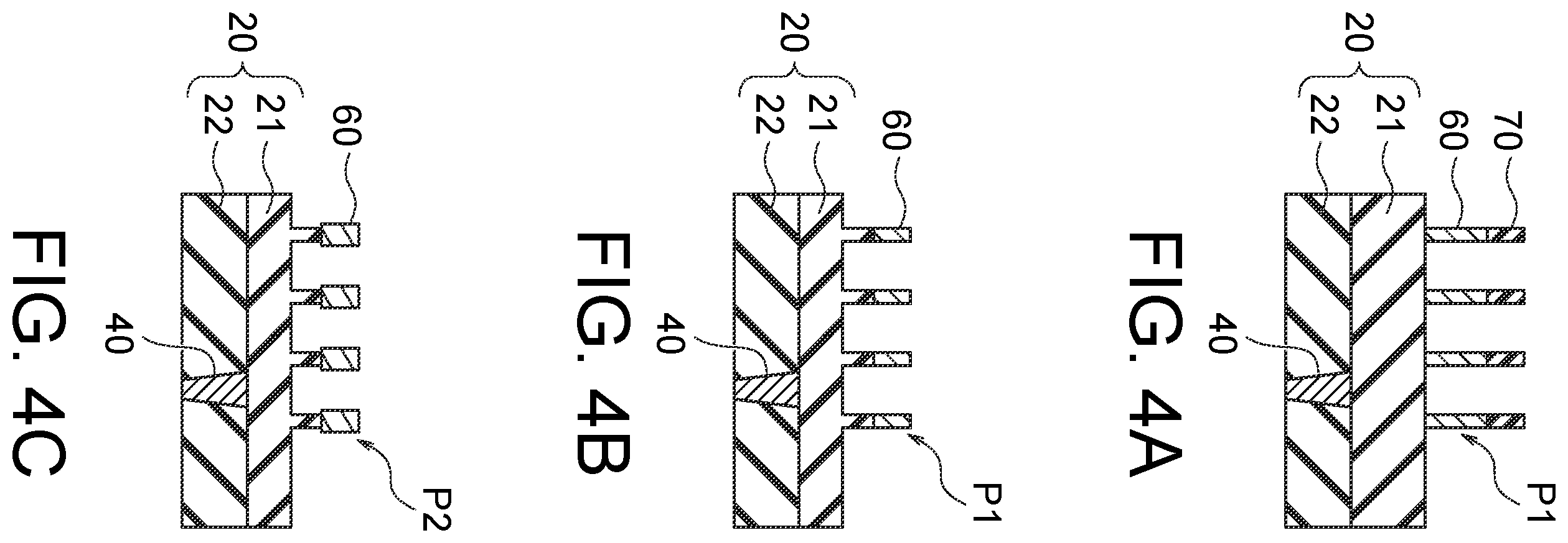 Patent US12568815 Figure 5 – Wirings for semiconductor device arranged at different intervals and having different widths