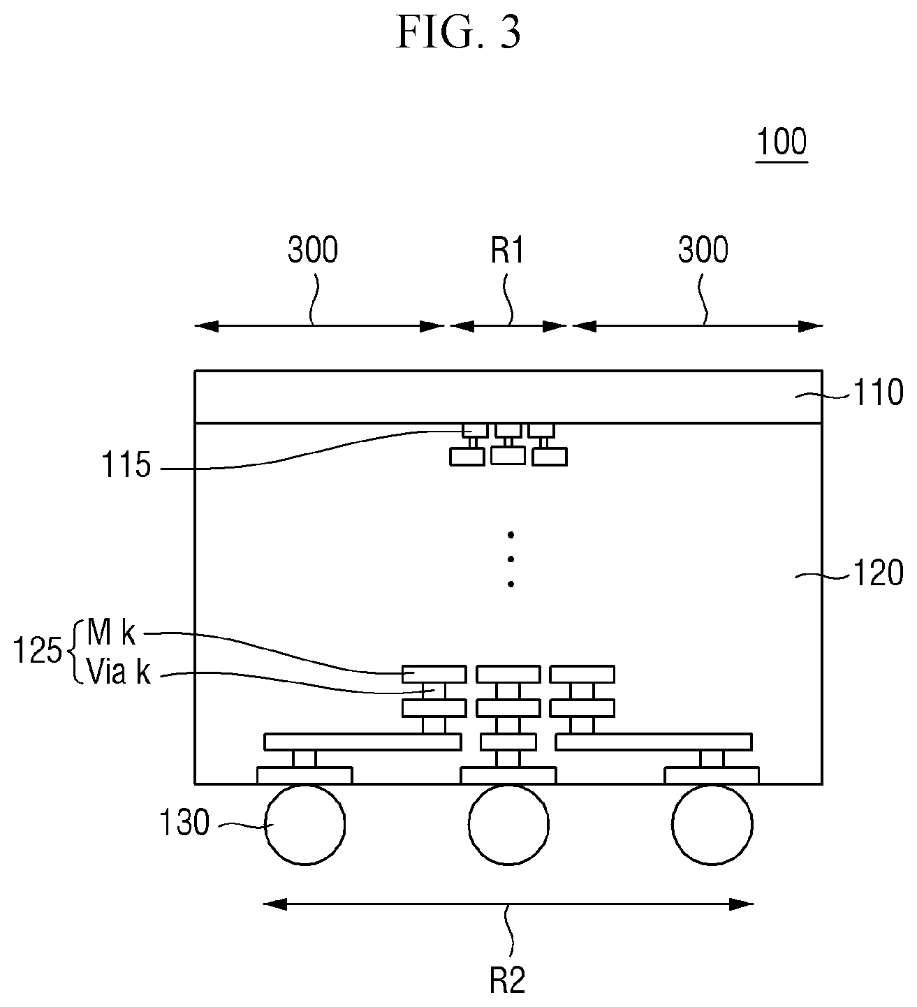 Patent US12568816 Figure 3 – Three-dimensional semiconductor integrated circuit device including inter-die interface