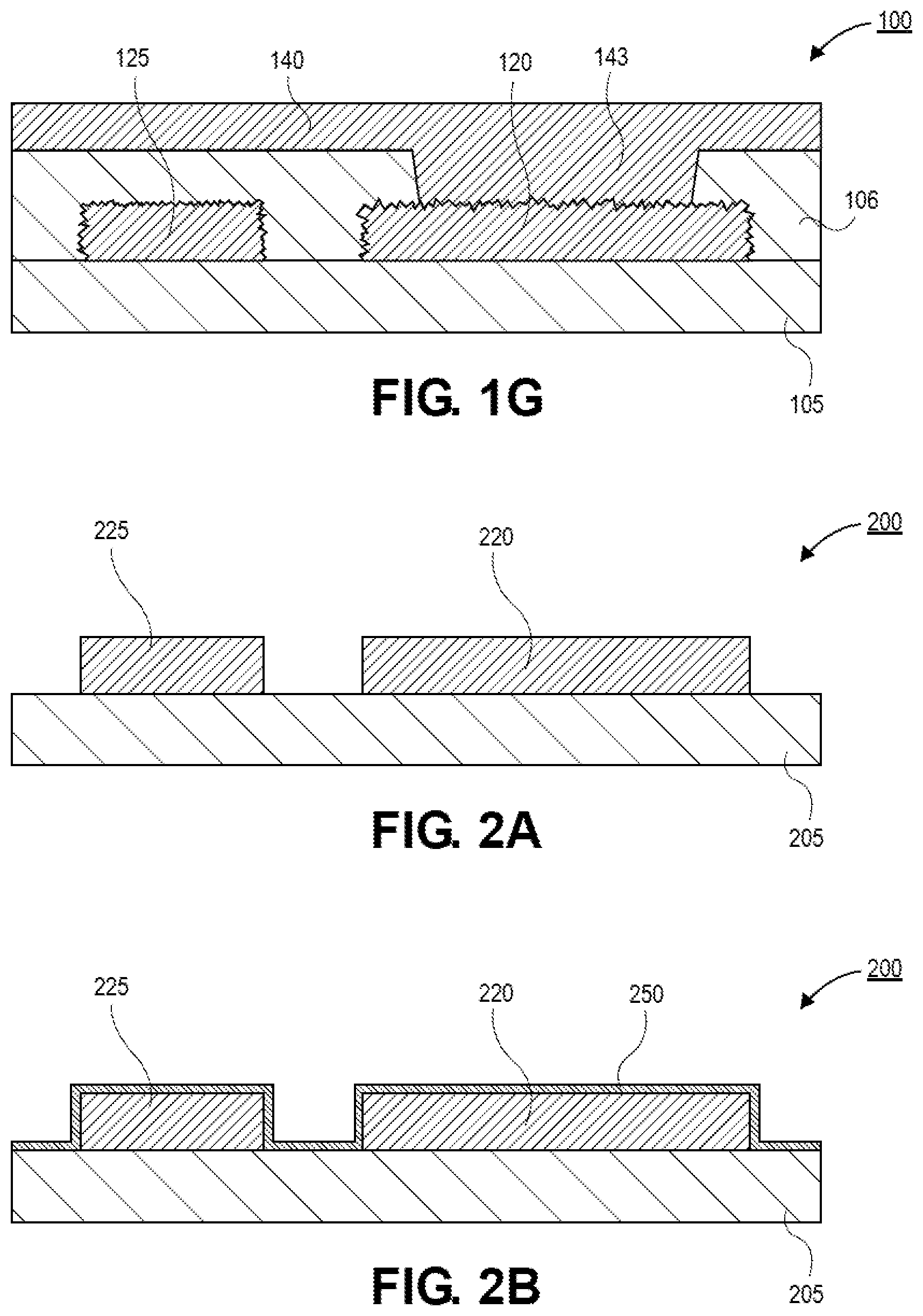 Patent US12568817 Figure 3 – Surface functionalization of sinx thin film by wet etching for improved adhesion of metal-dielectric for HSIO