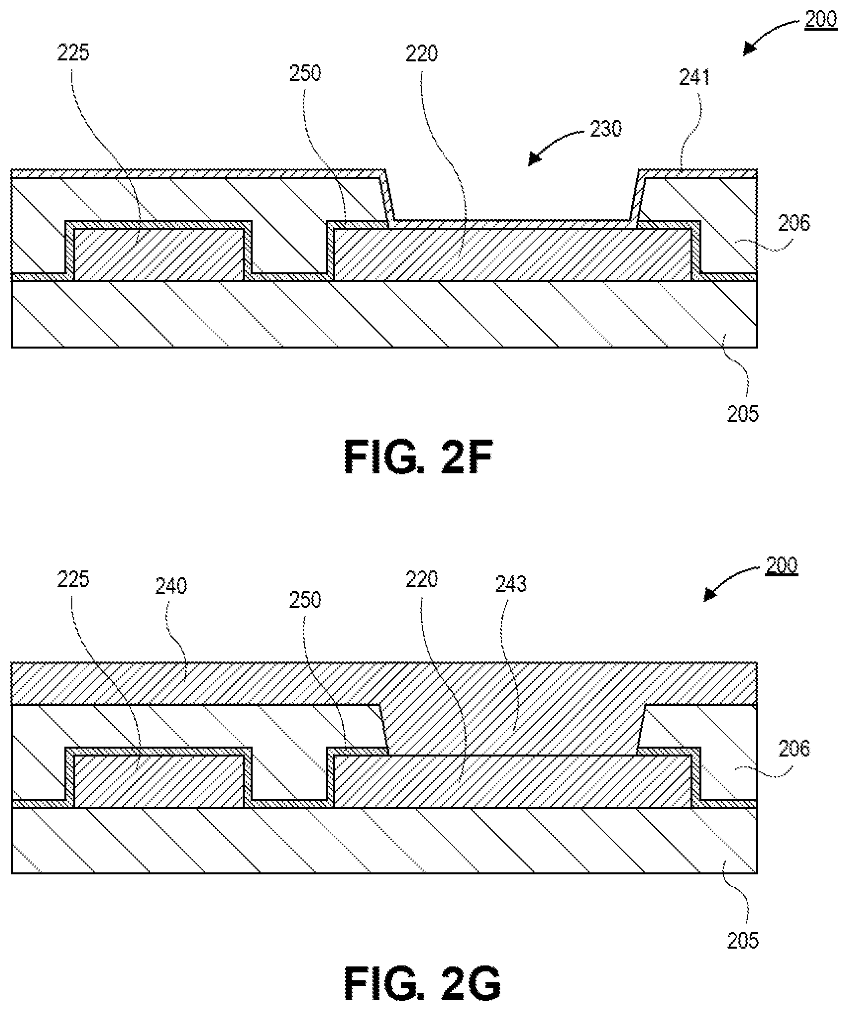 Patent US12568817 Figure 5 – Surface functionalization of sinx thin film by wet etching for improved adhesion of metal-dielectric for HSIO