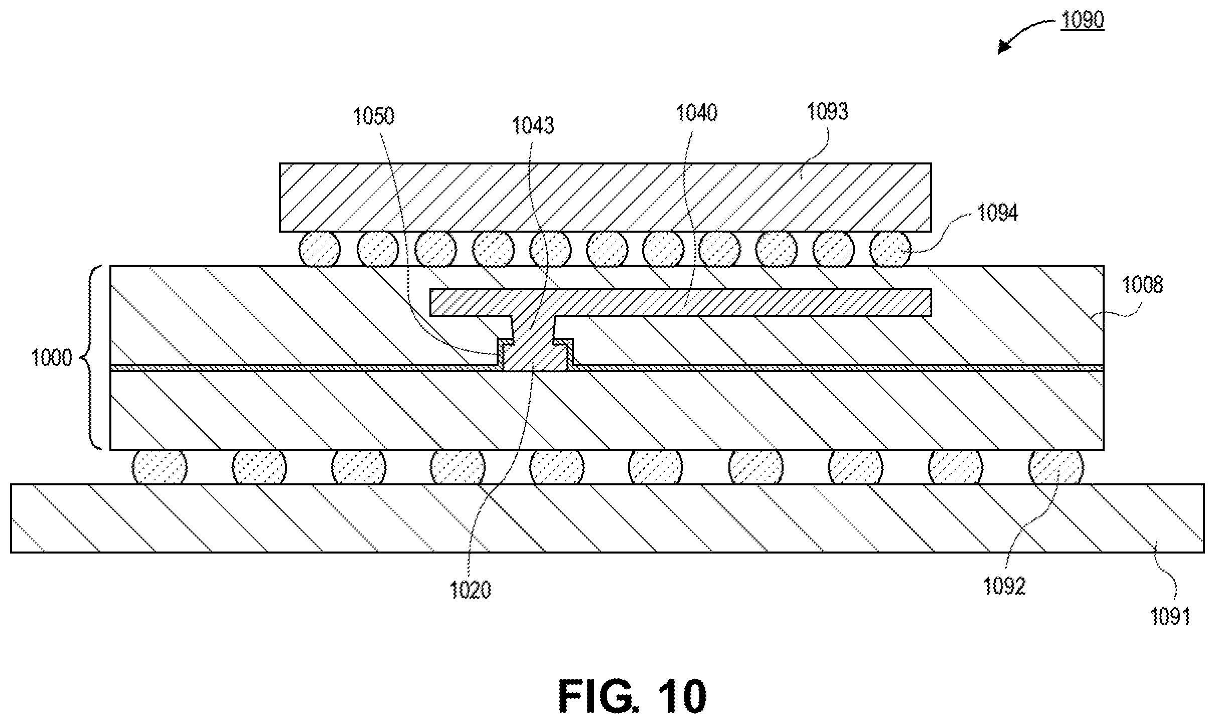Patent US12568817 Figure 12 – Surface functionalization of sinx thin film by wet etching for improved adhesion of metal-dielectric for HSIO