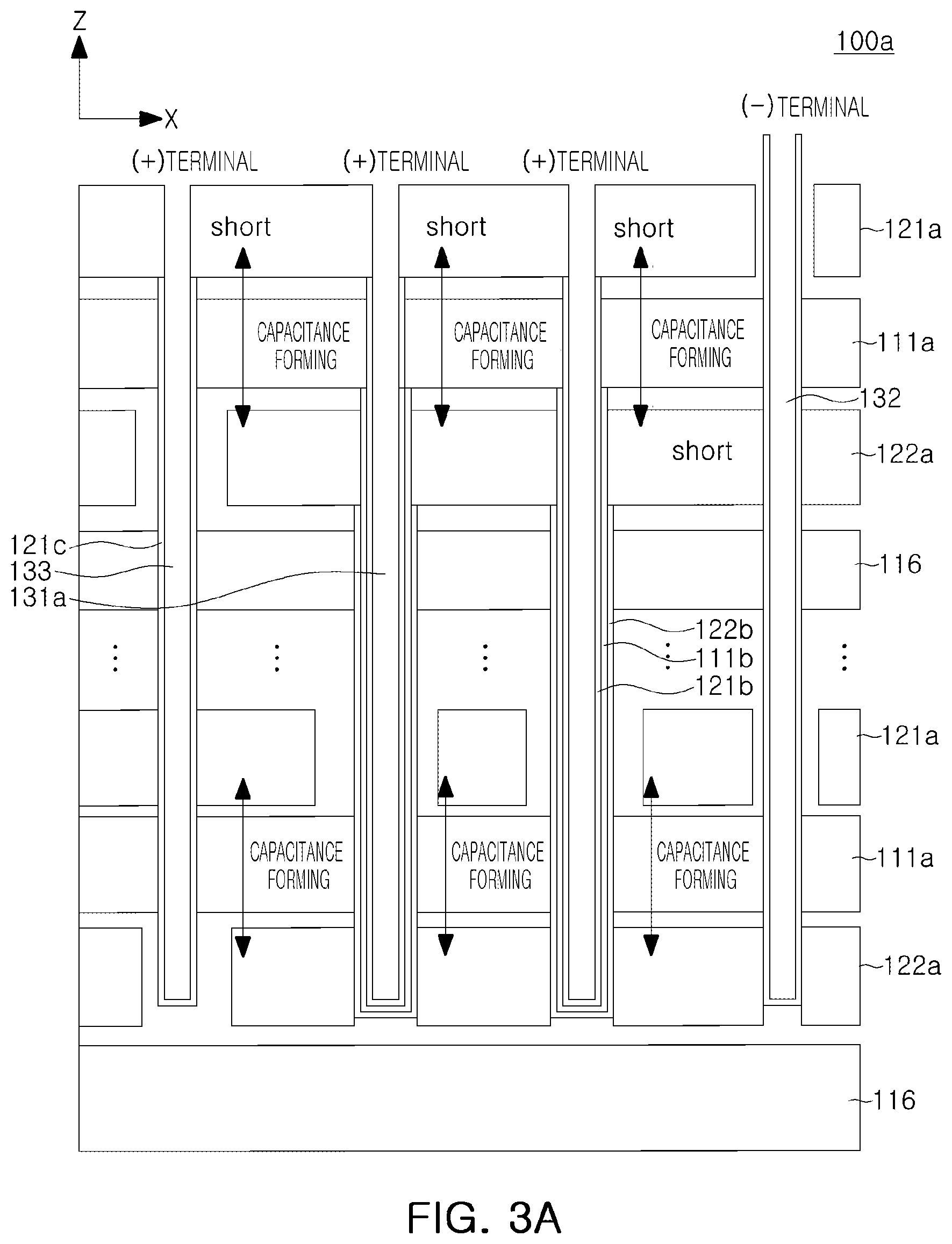 Patent US12568818 Figure 3 – Capacitor component and semiconductor package including capacitor component