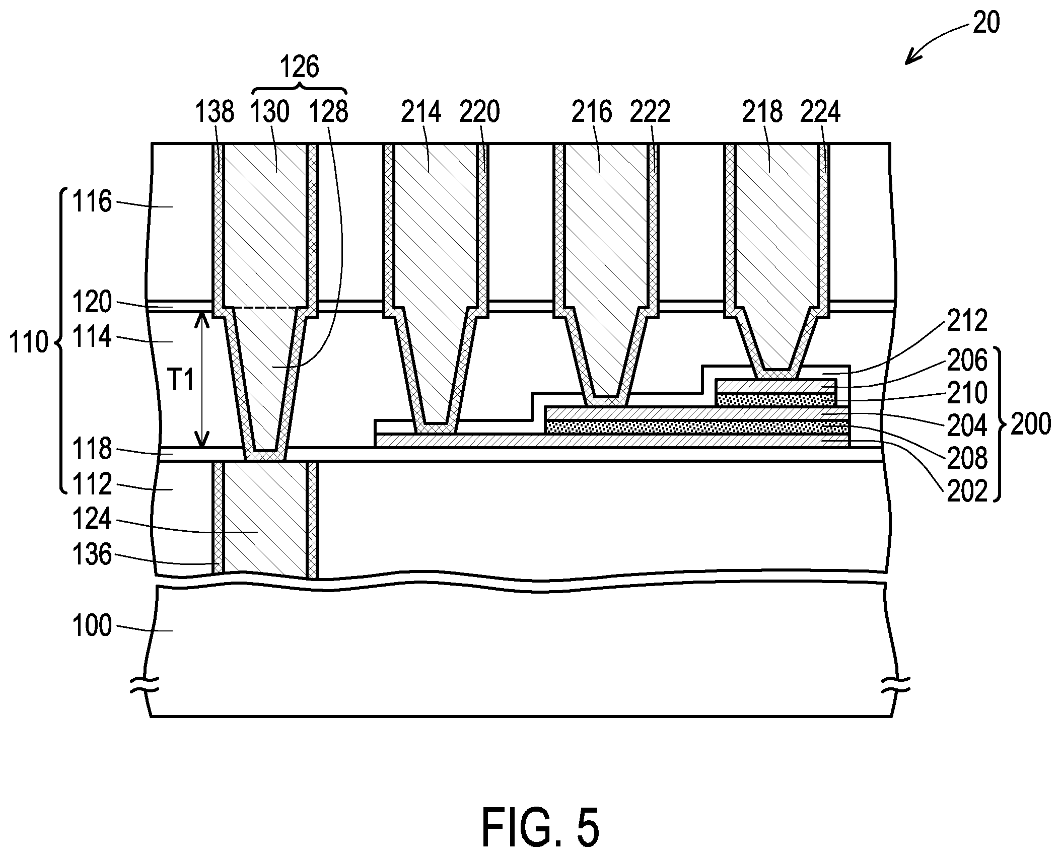 Patent US12568819 Figure 3 – Semiconductor structure