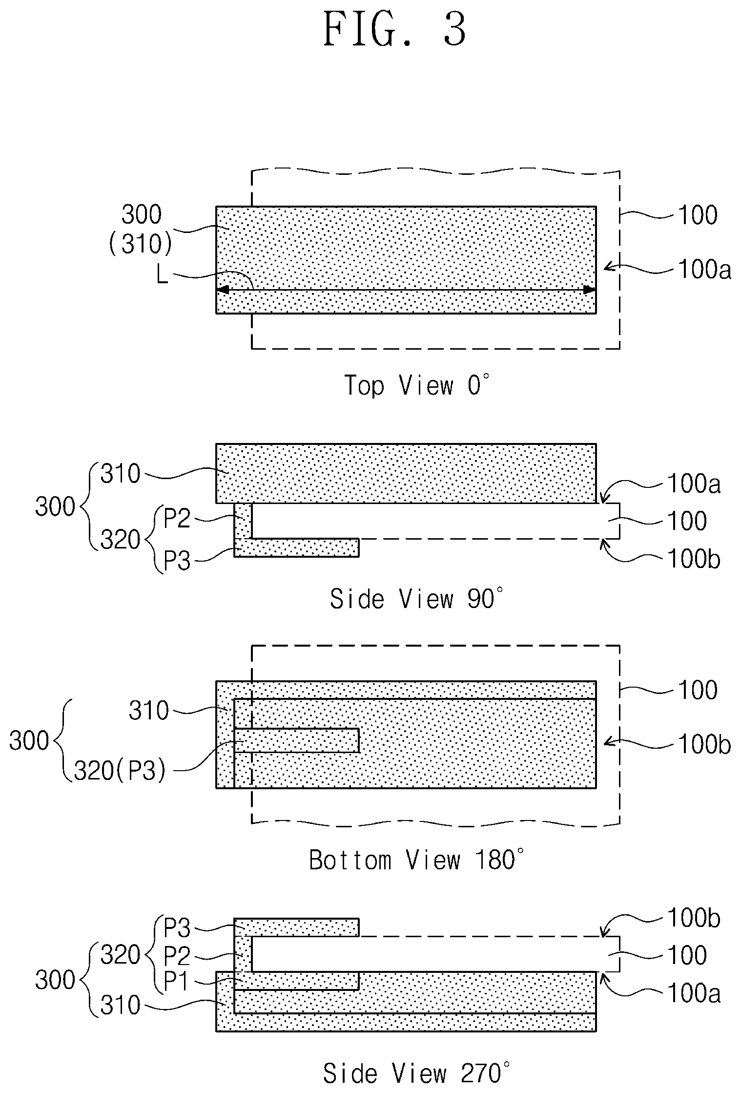 Patent US12568822 Figure 3 – Semiconductor module including a clip structure