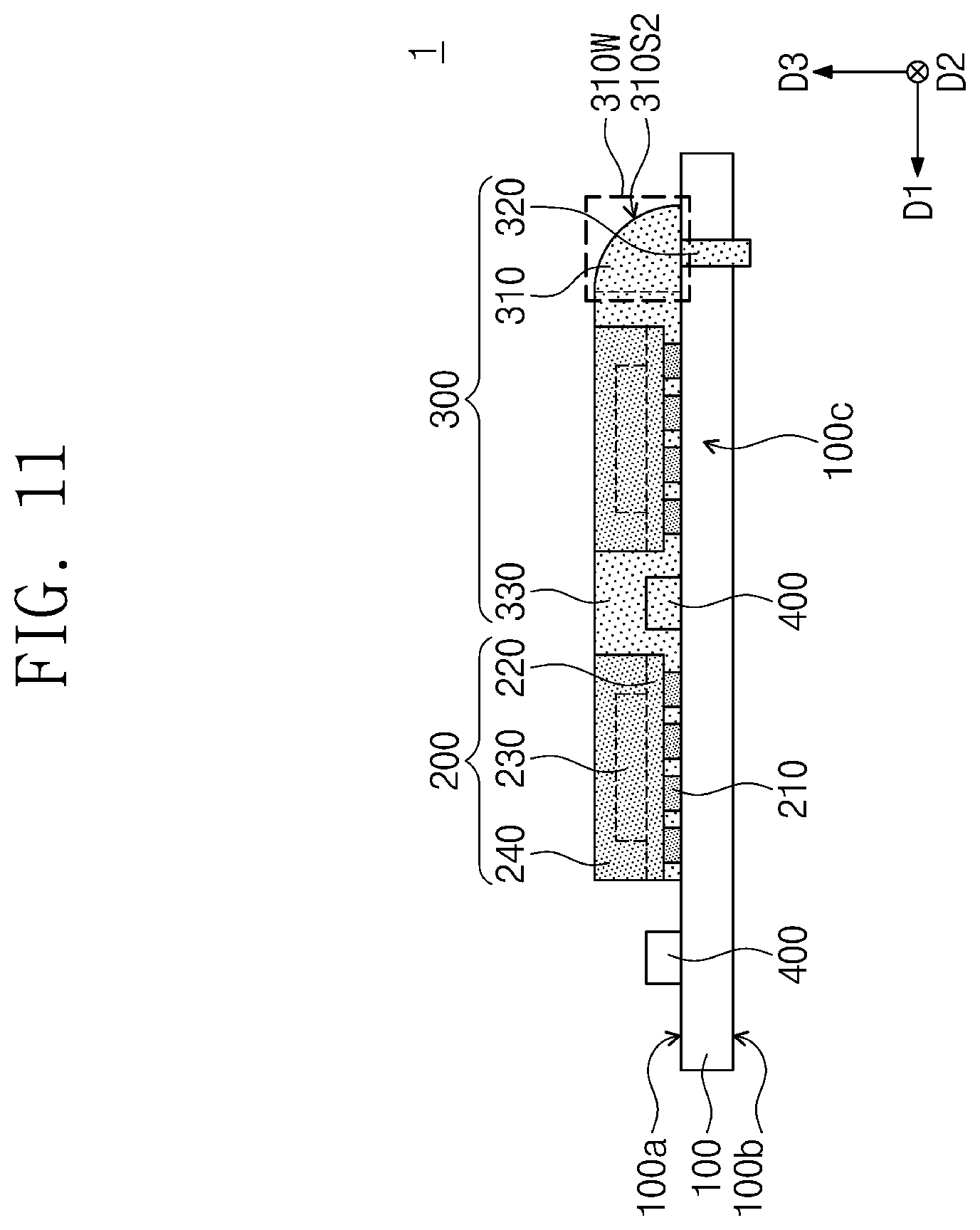 Patent US12568822 Figure 11 – Semiconductor module including a clip structure