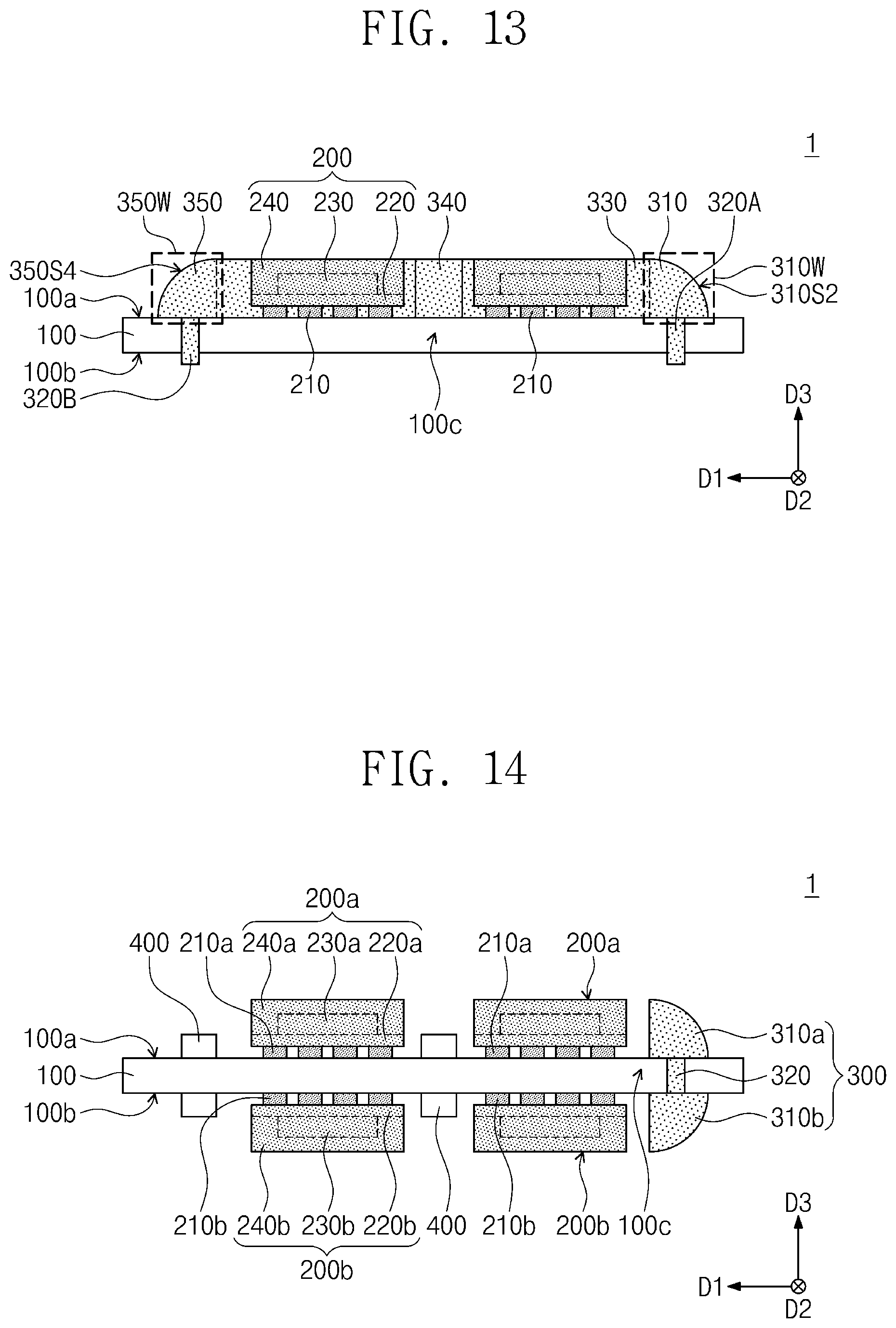 Patent US12568822 Figure 13 – Semiconductor module including a clip structure