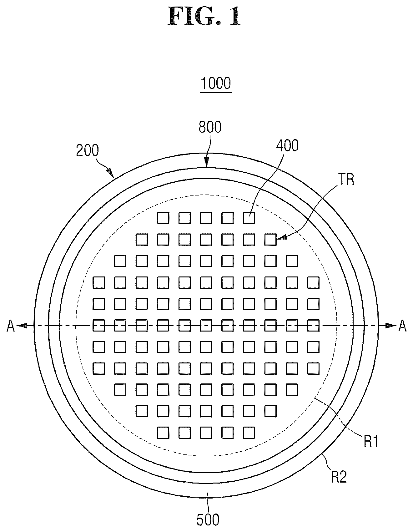 Patent US12568823 Figure 1 – Semiconductor package structure
