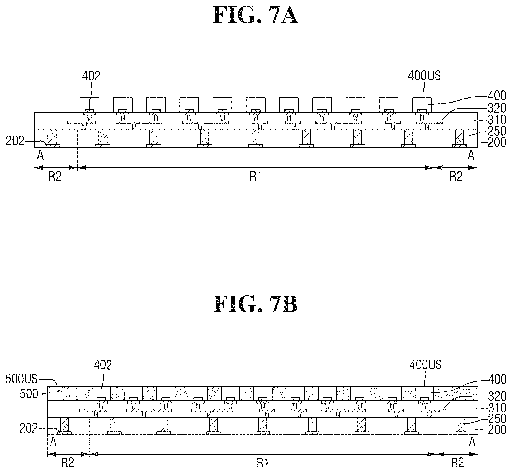 Patent US12568823 Figure 7 – Semiconductor package structure