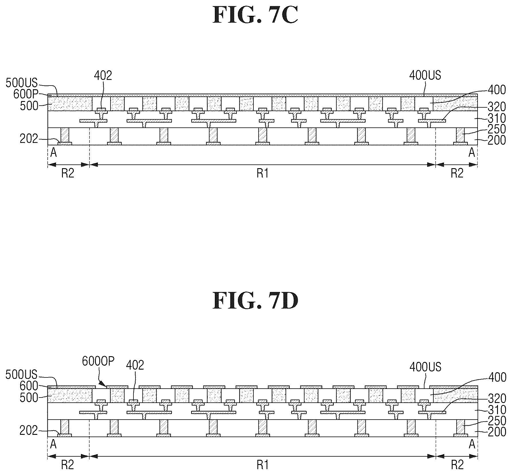 Patent US12568823 Figure 8 – Semiconductor package structure