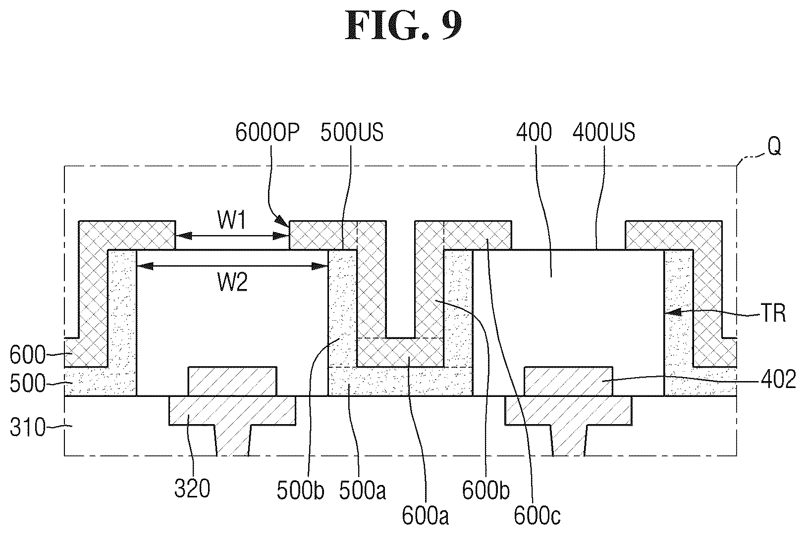 Patent US12568823 Figure 11 – Semiconductor package structure