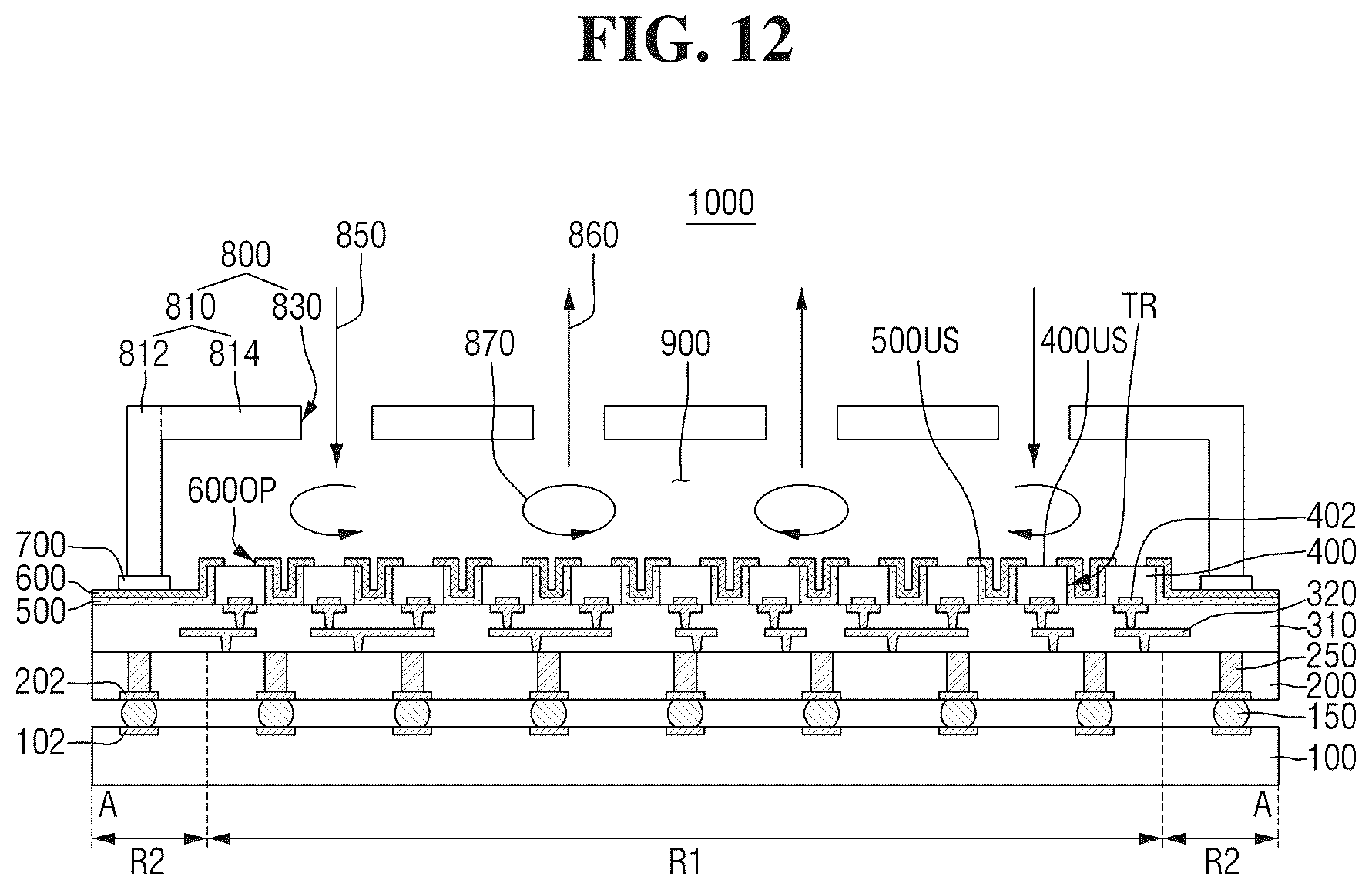 Patent US12568823 Figure 17 – Semiconductor package structure