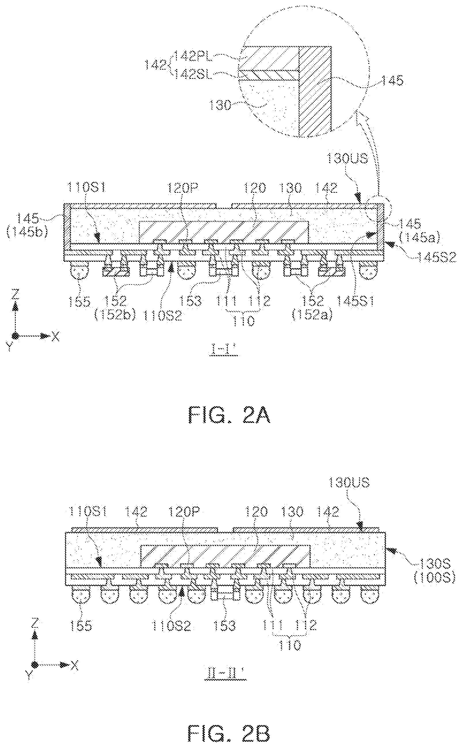 Patent US12568825 Figure 3 – Semiconductor package and method of manufacturing semiconductor package