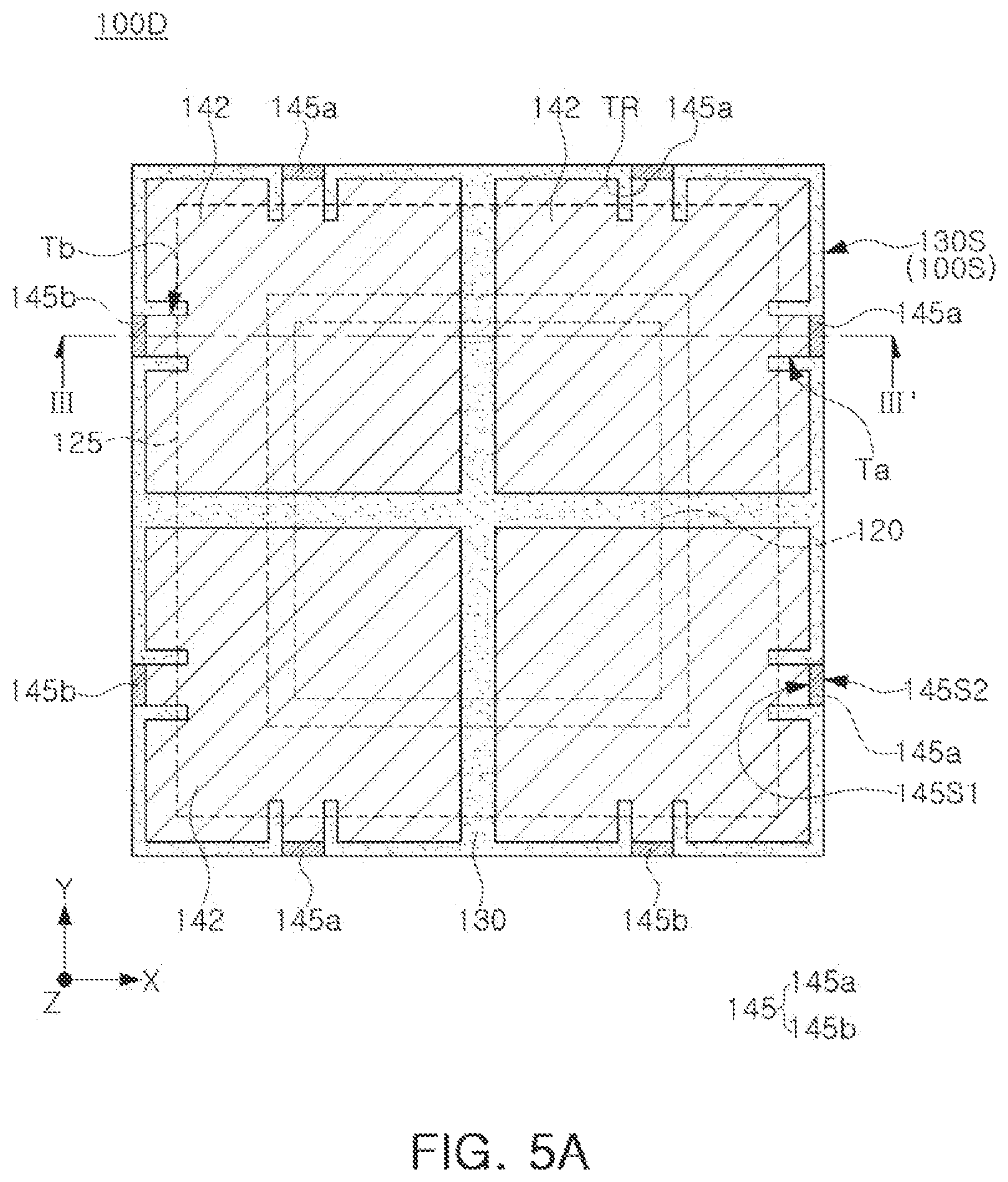 Patent US12568825 Figure 5 – Semiconductor package and method of manufacturing semiconductor package