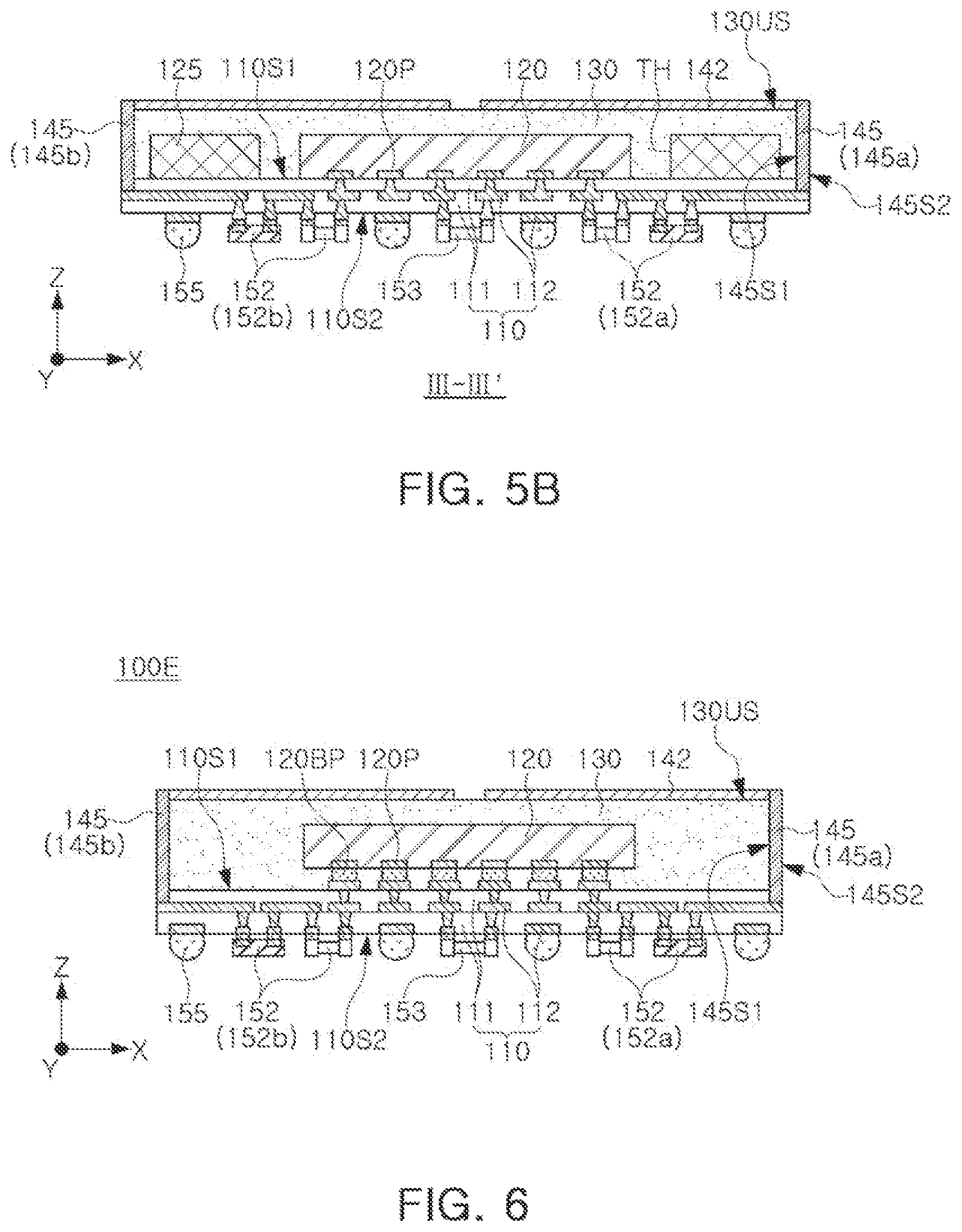 Patent US12568825 Figure 6 – Semiconductor package and method of manufacturing semiconductor package