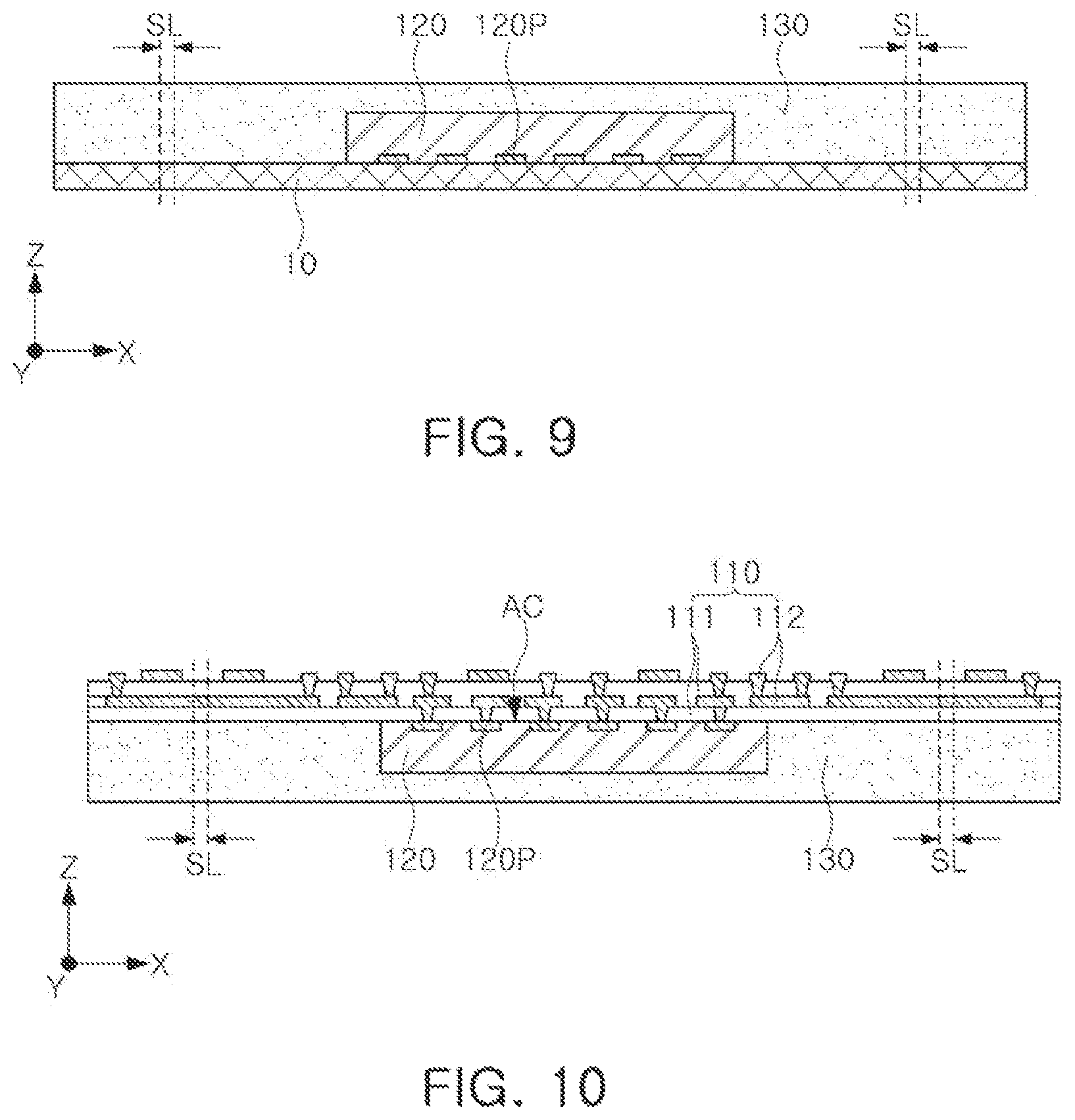 Patent US12568825 Figure 9 – Semiconductor package and method of manufacturing semiconductor package