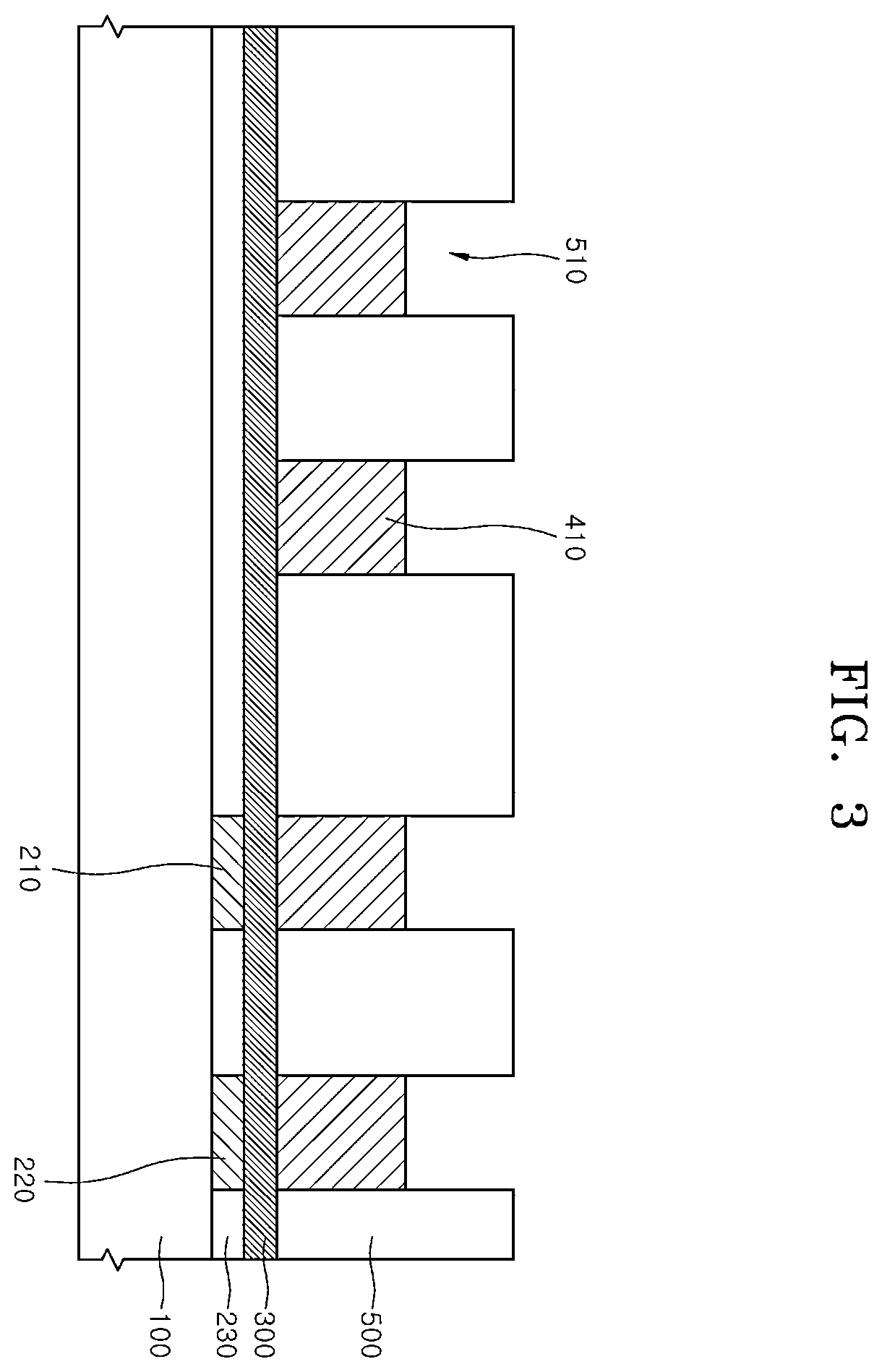 Patent US12568829 Figure 3 – Packaging device including bumps and method of manufacturing the same