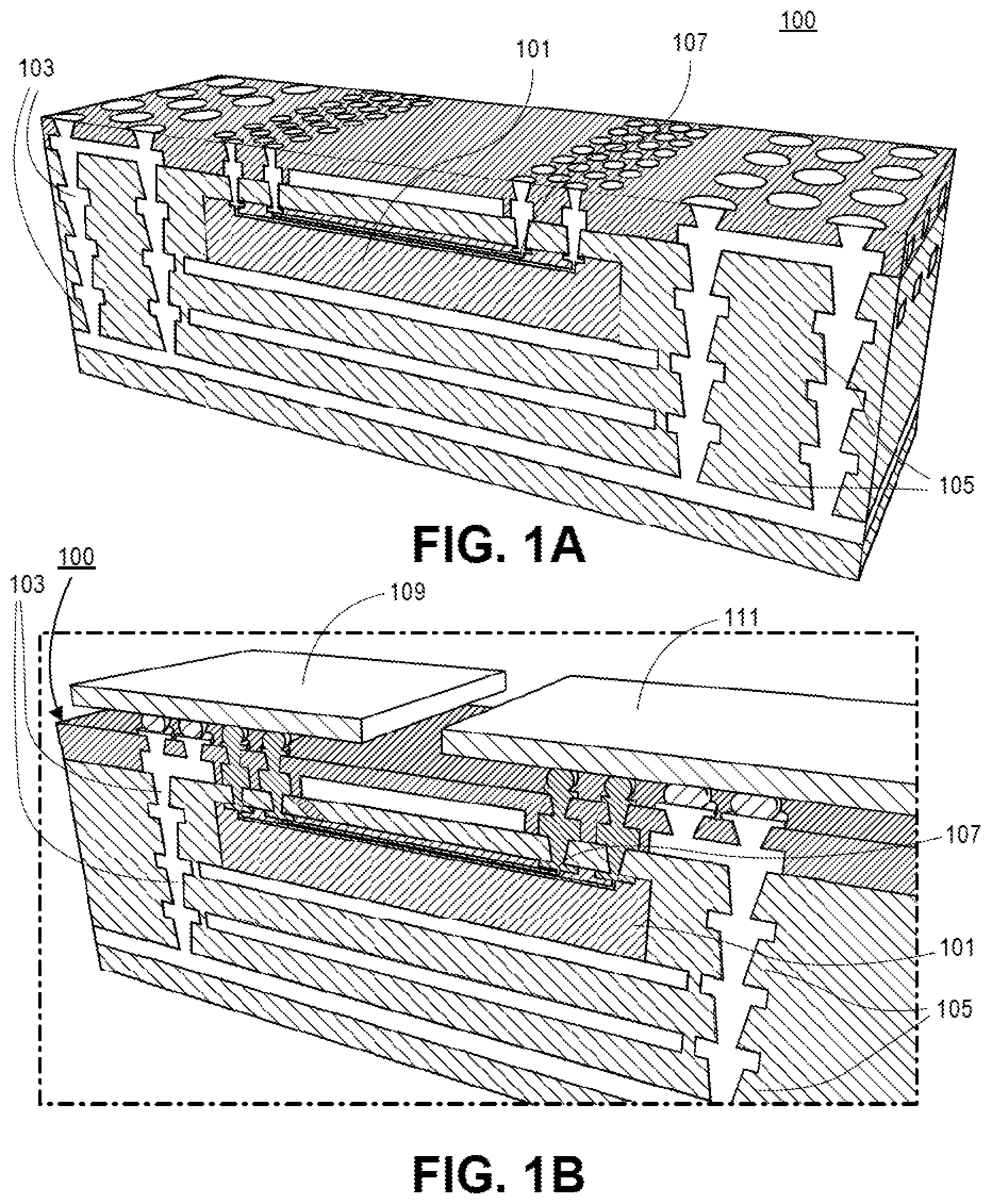 Patent US12568831 Figure 1 – Patternable die attach materials and processes for patterning