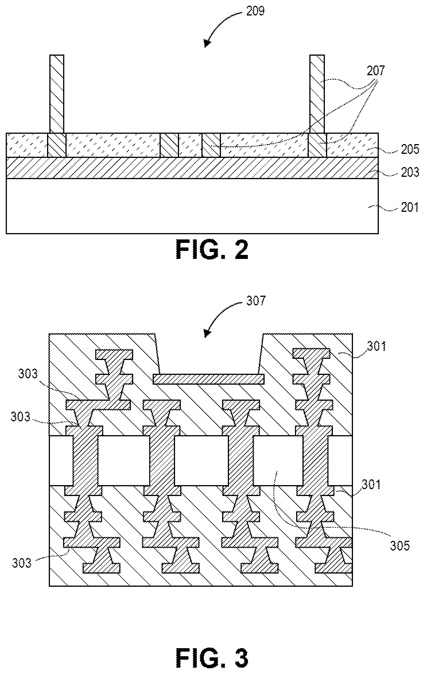 Patent US12568831 Figure 3 – Patternable die attach materials and processes for patterning