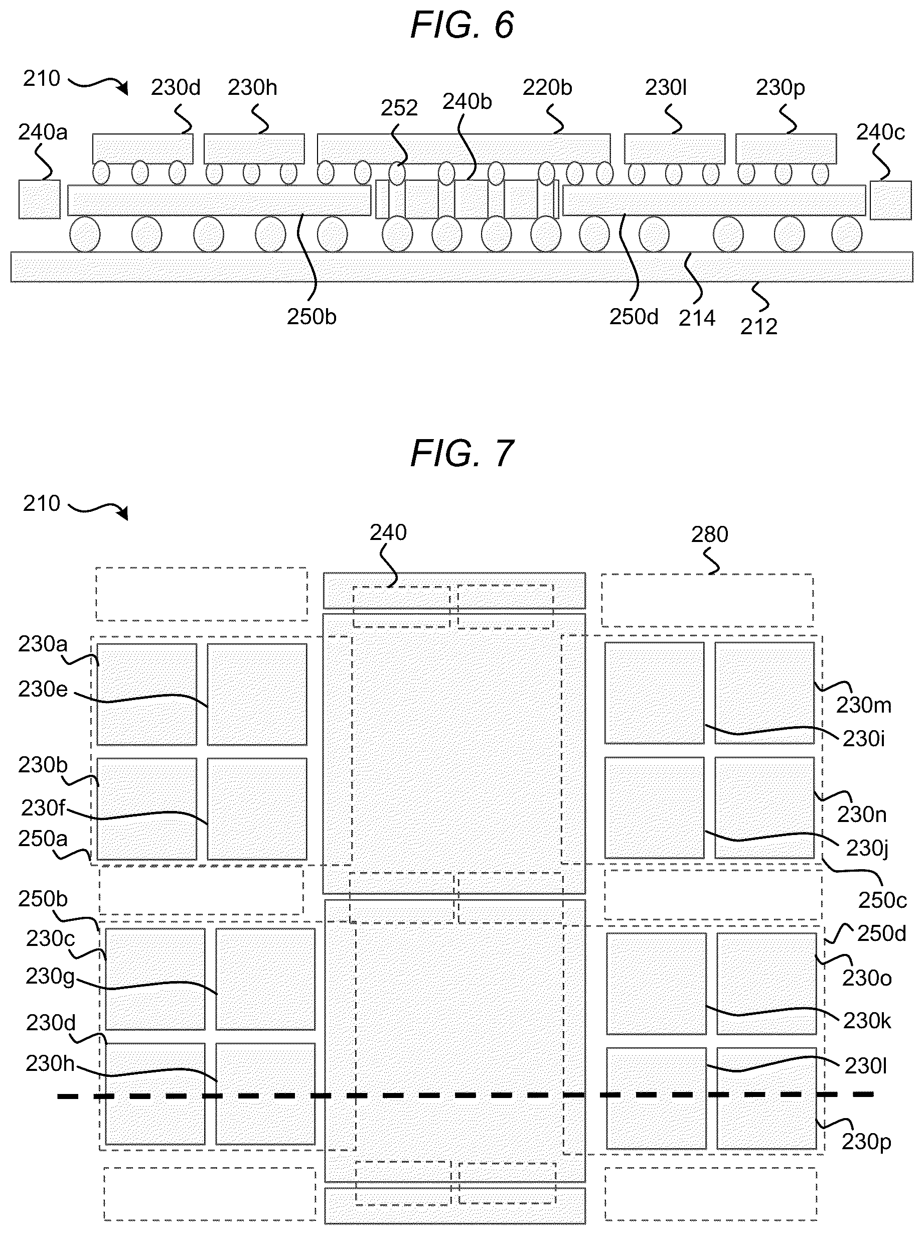 Patent US12568834 Figure 4 – Active silicon D2D bridge