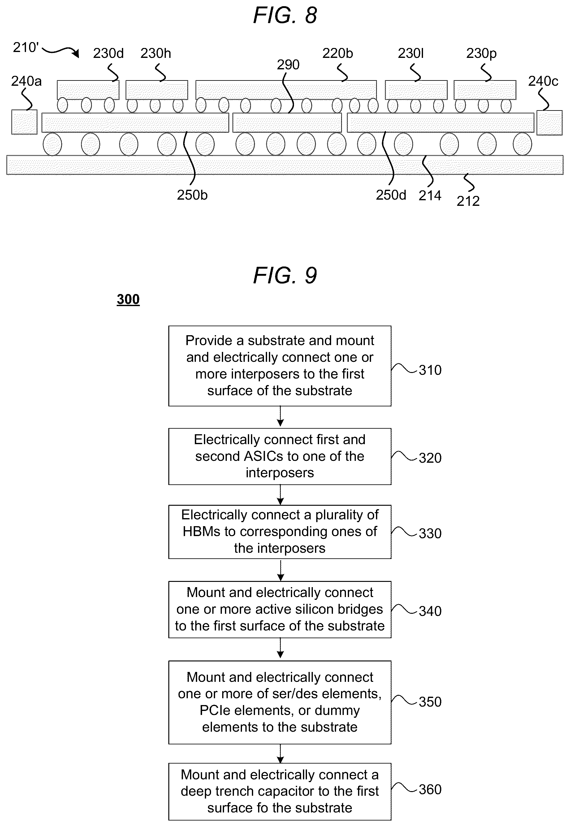 Patent US12568834 Figure 5 – Active silicon D2D bridge