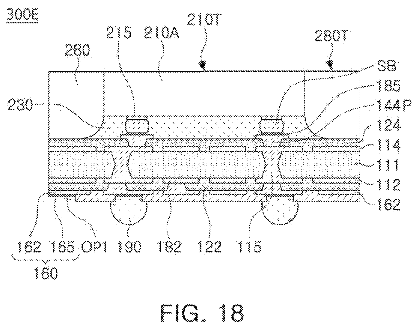 Patent US12568836 Figure 19 – Semiconductor package and method of manufacturing the same