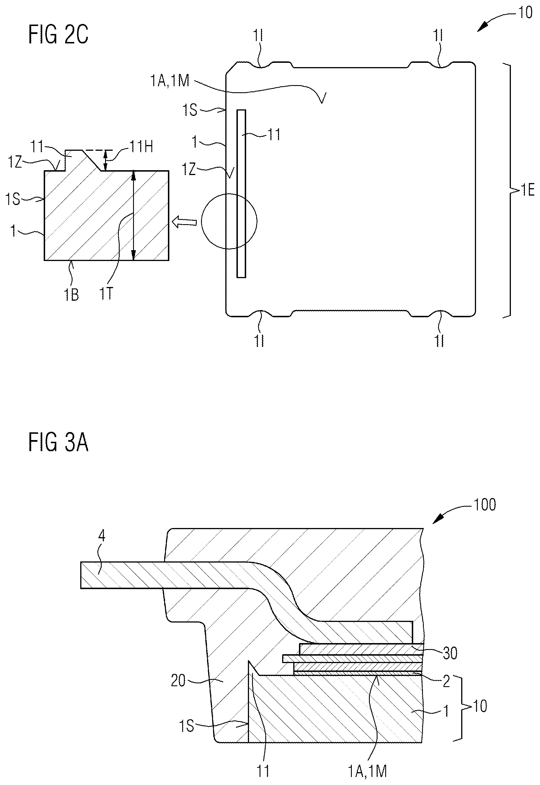 Patent US12568838 Figure 4 – Base plate having sidewall, power semiconductor module comprising the base plate and method for producing the base plate